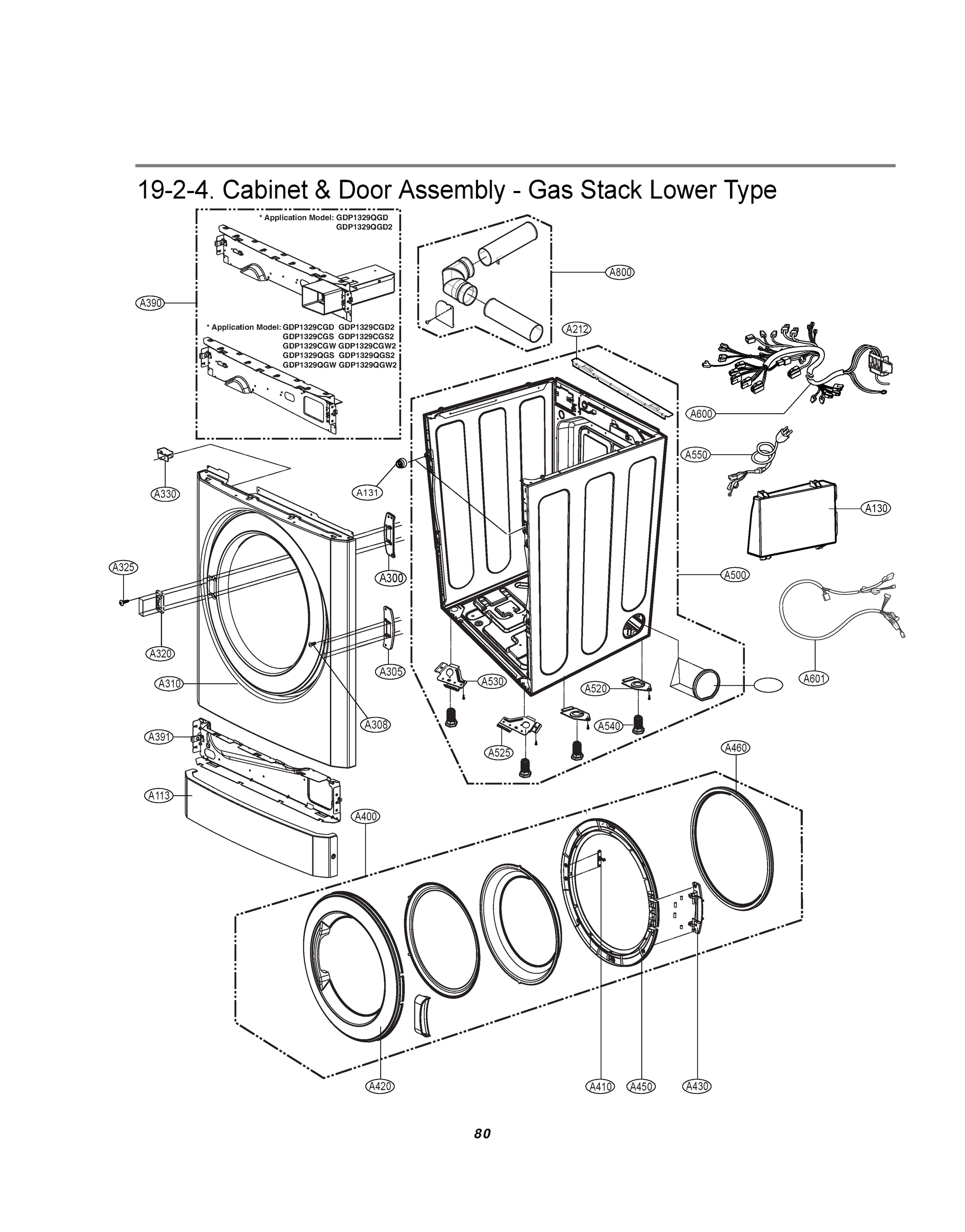 CABINET & DOOR ASSEMBLY