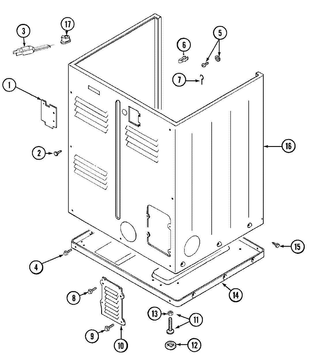02 - CABINET (REAR)