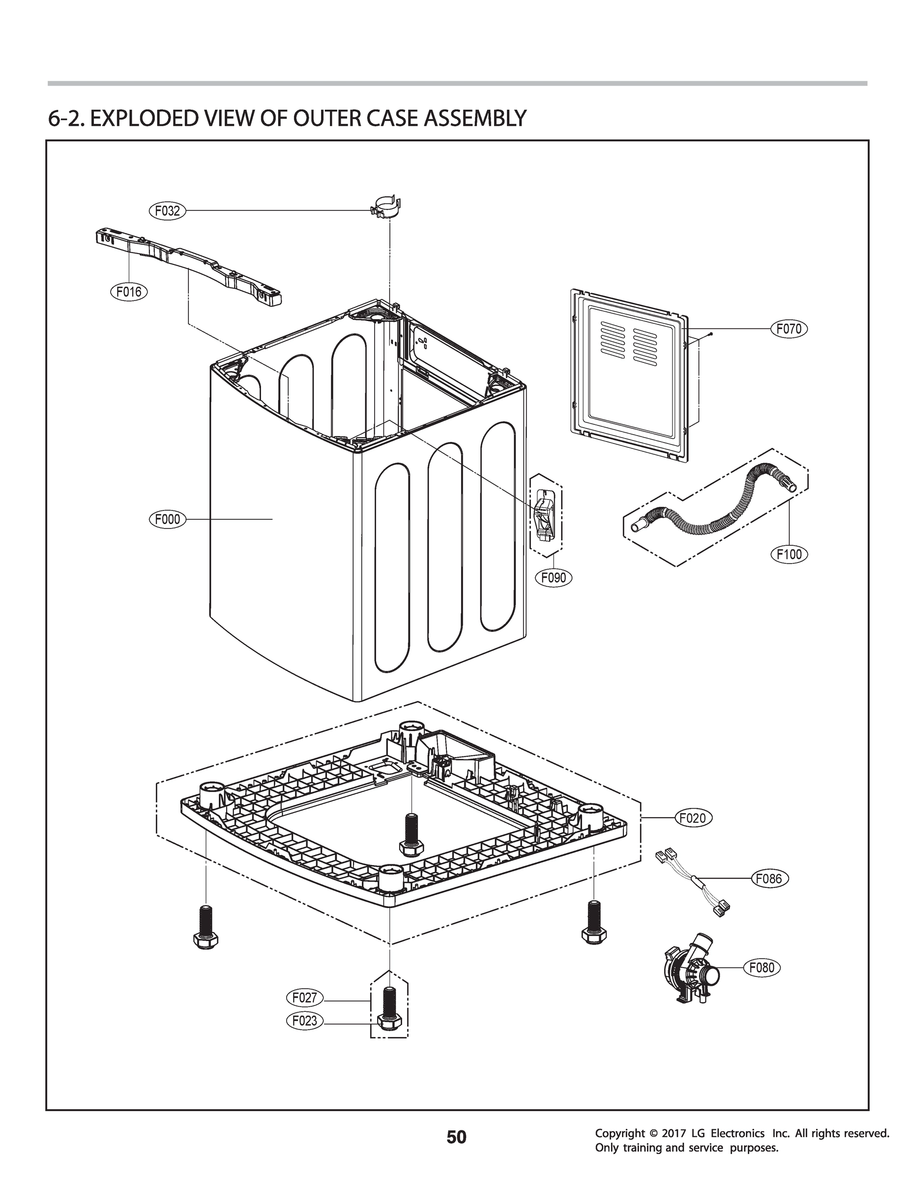 OUTER CASE ASSEMBLY
