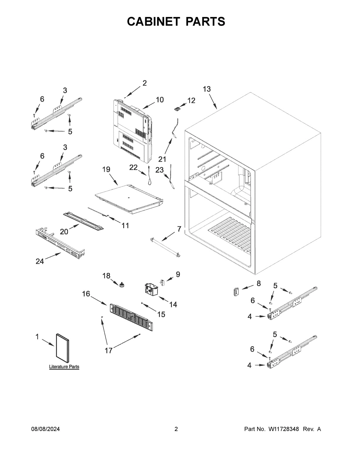 02 - CABINET PARTS