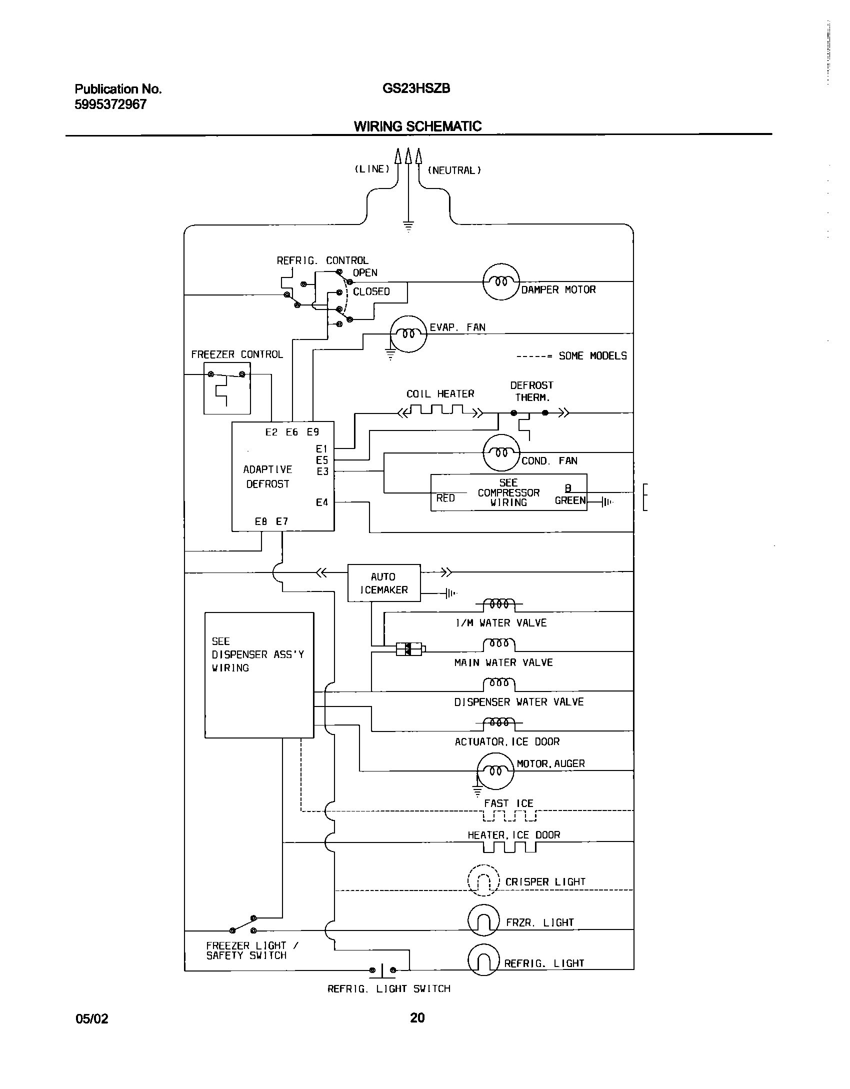 20 - WIRING SCHEMATIC