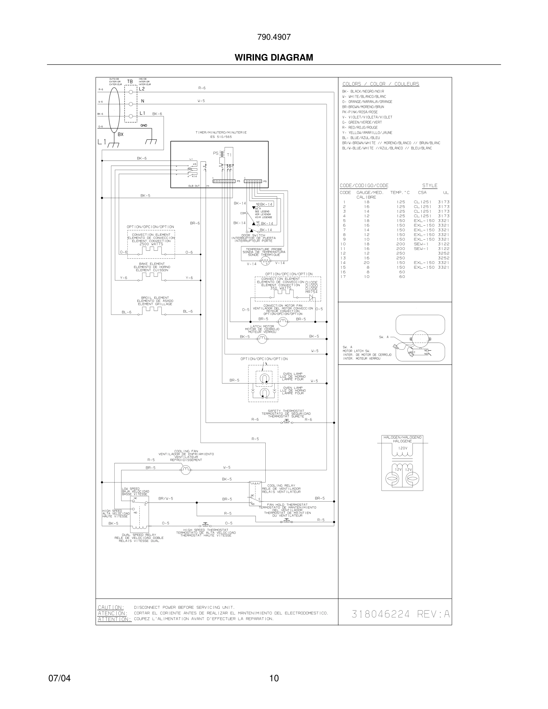 10 - WIRING DIAGRAM