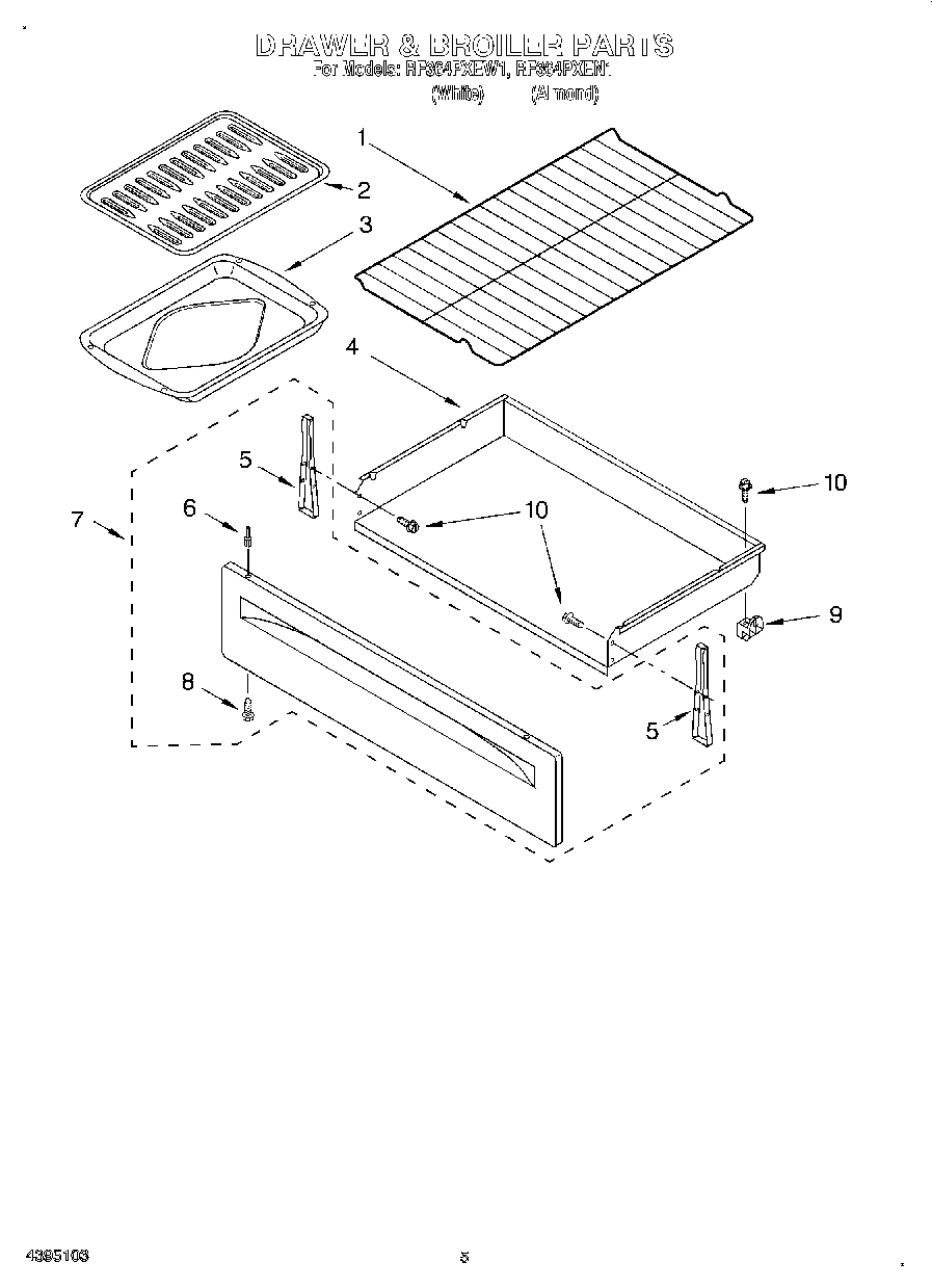 04 - DRAWER AND BROILER