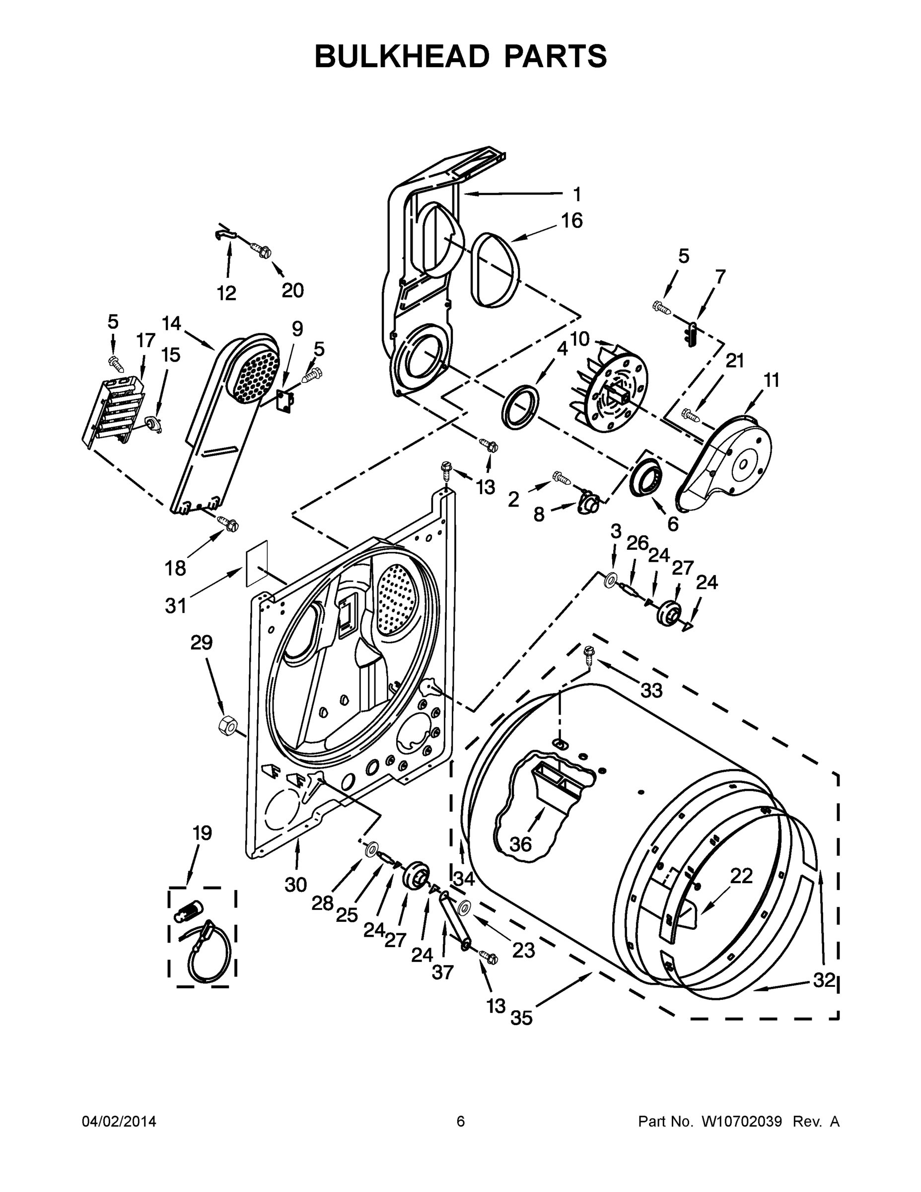 04 - BULKHEAD PARTS