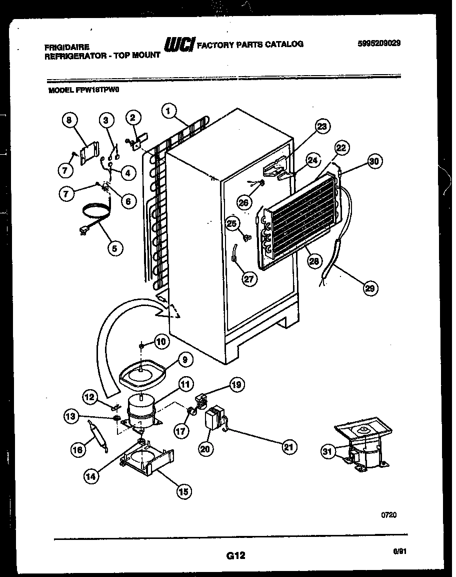06 - SYSTEM AND AUTOMATIC DEFROST PARTS