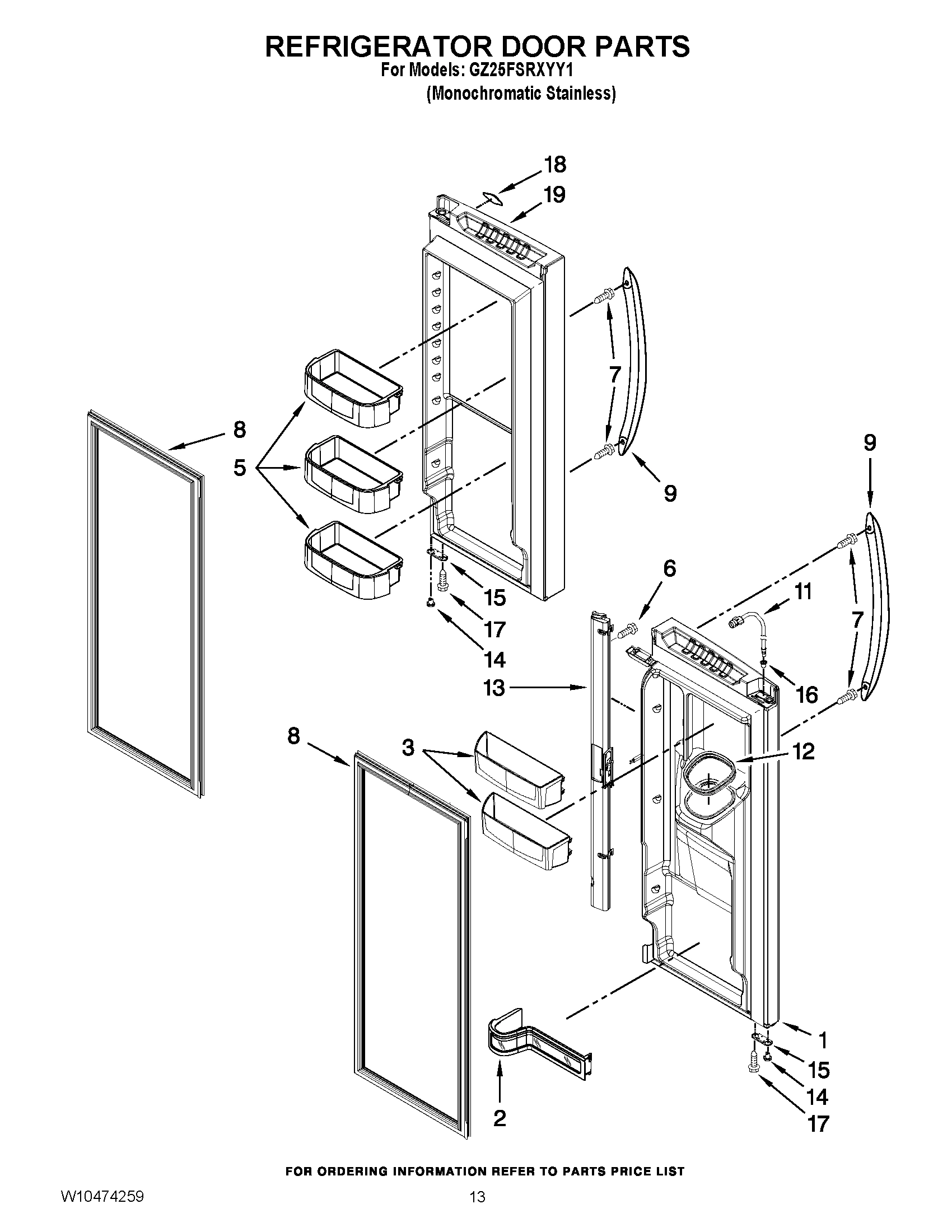 07 - REFRIGERATOR DOOR PARTS
