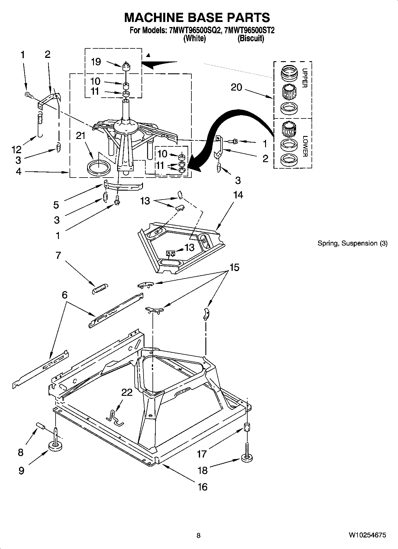 05 - MACHINE BASE PARTS