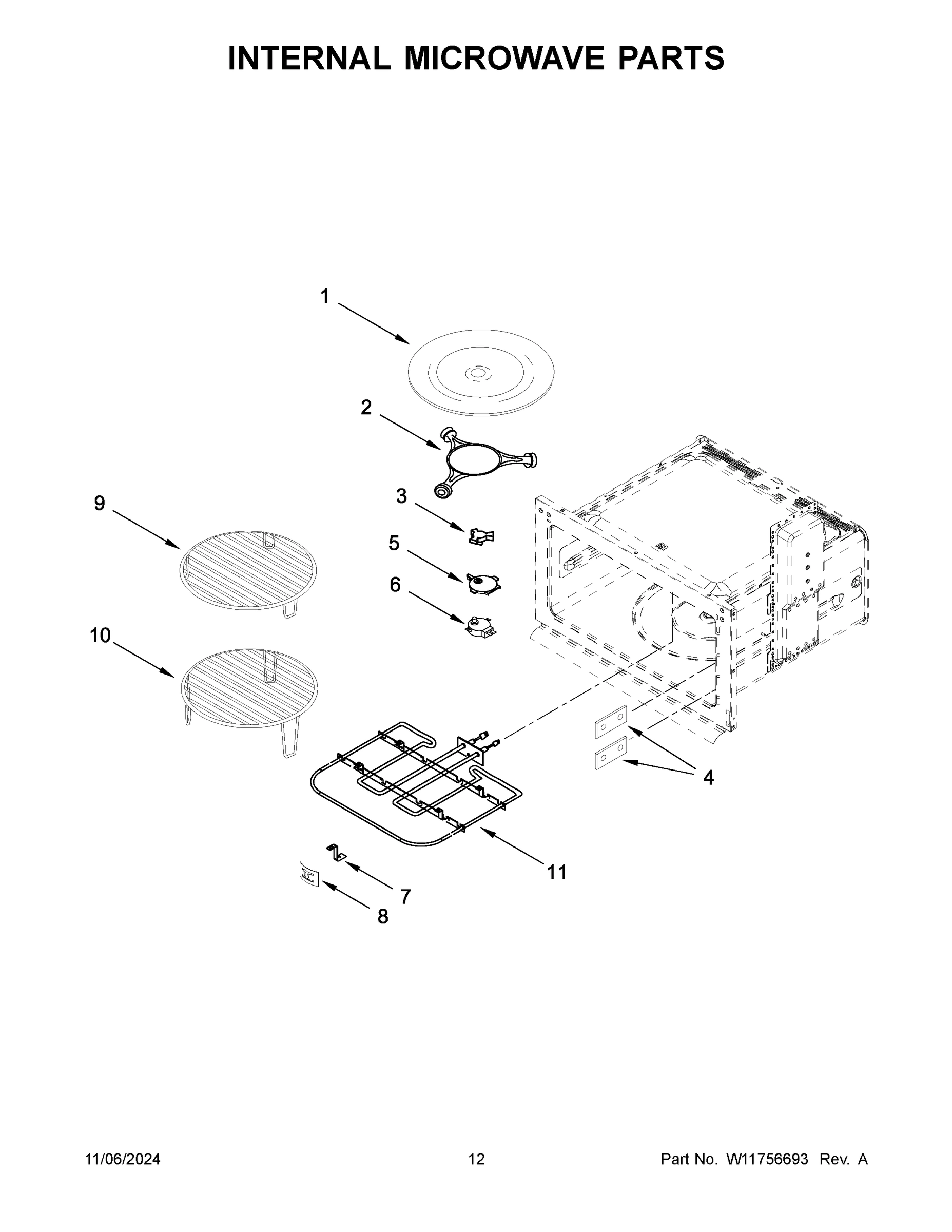 07 - INTERNAL MICROWAVE PARTS