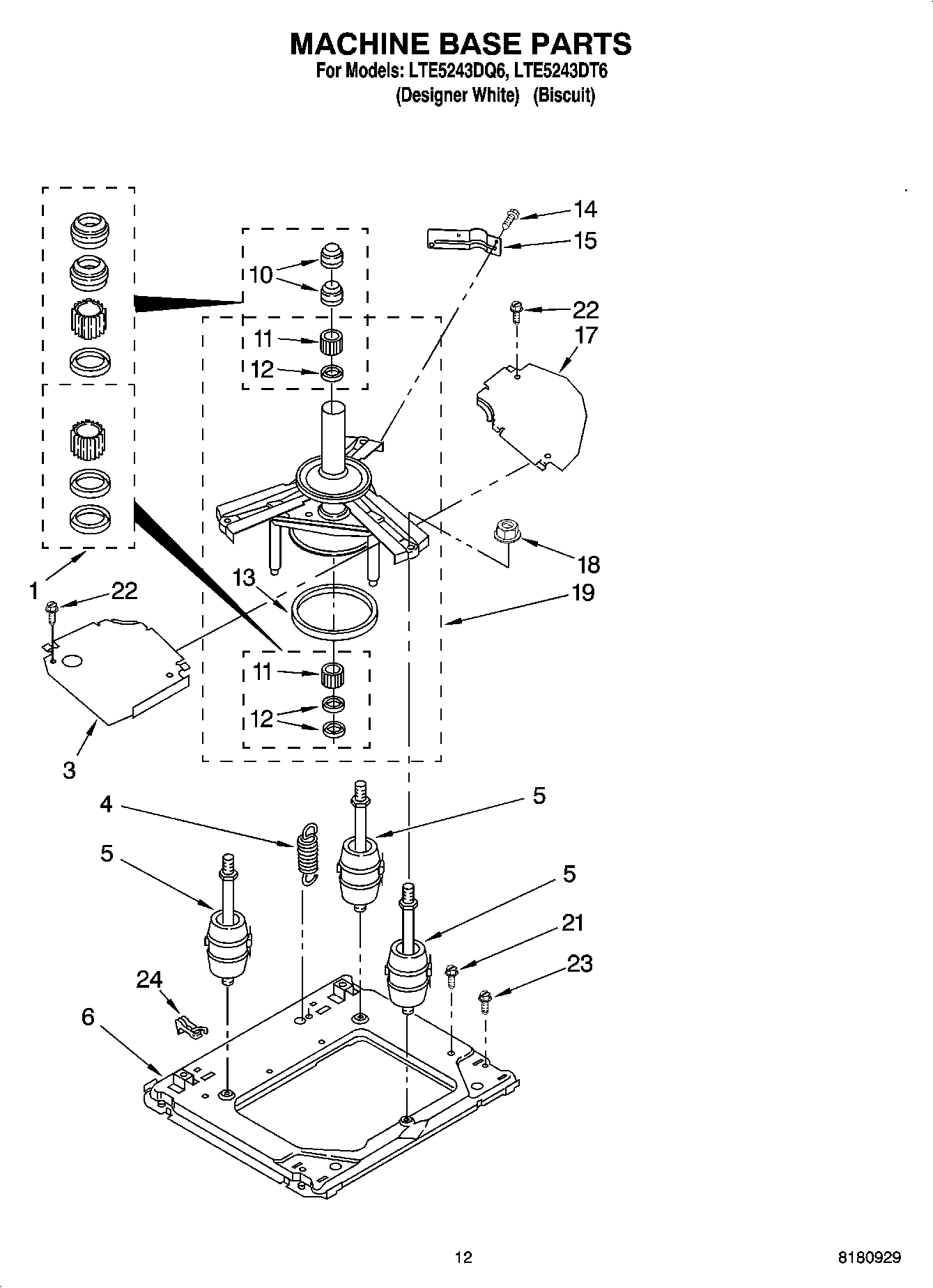 09 - MACHINE BASE PARTS