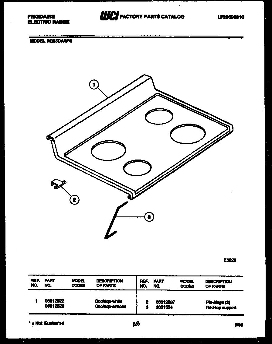 05 - COOKTOP PARTS