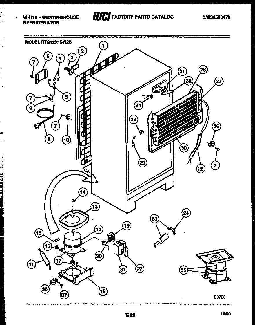 05 - SYSTEM AND AUTOMATIC DEFROST PARTS