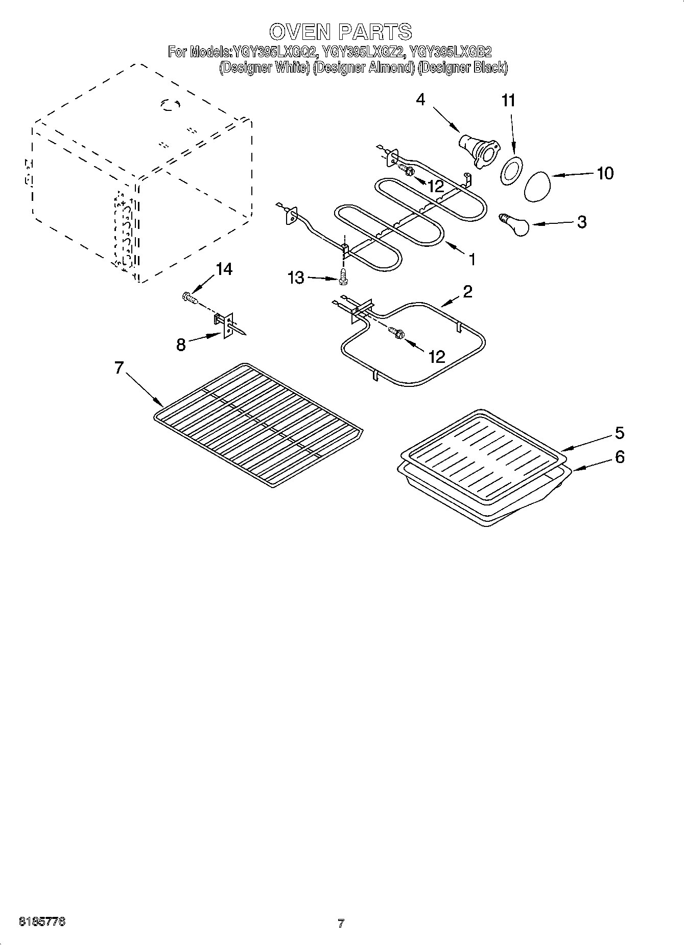 05 - OVEN PARTS, MISCELLANEOUS PARTS