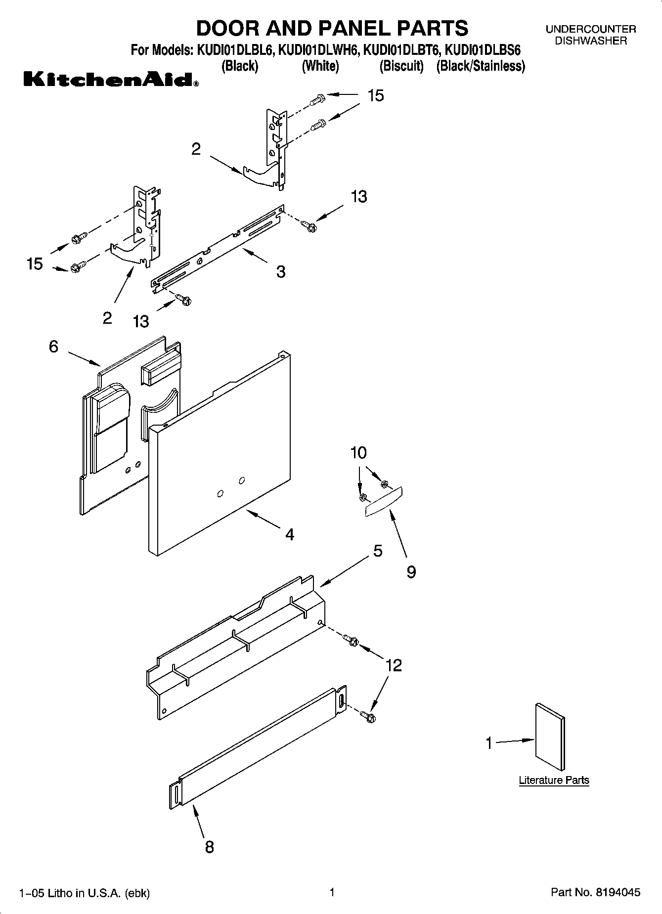 01 - DOOR AND PANEL PARTS
