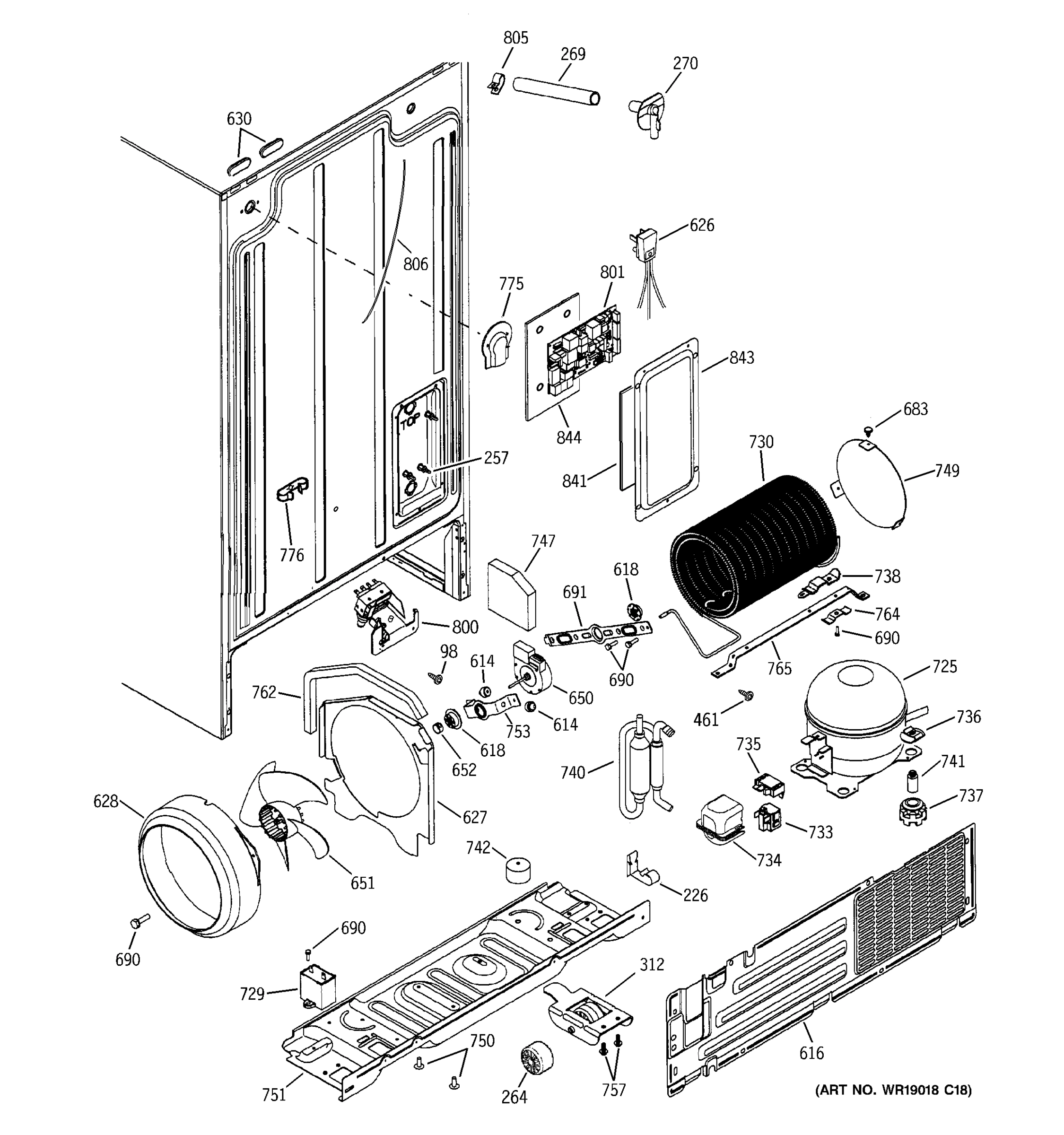 SEALED SYSTEM & MOTHER BOARD