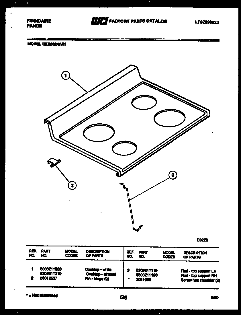 04 - COOKTOP PARTS