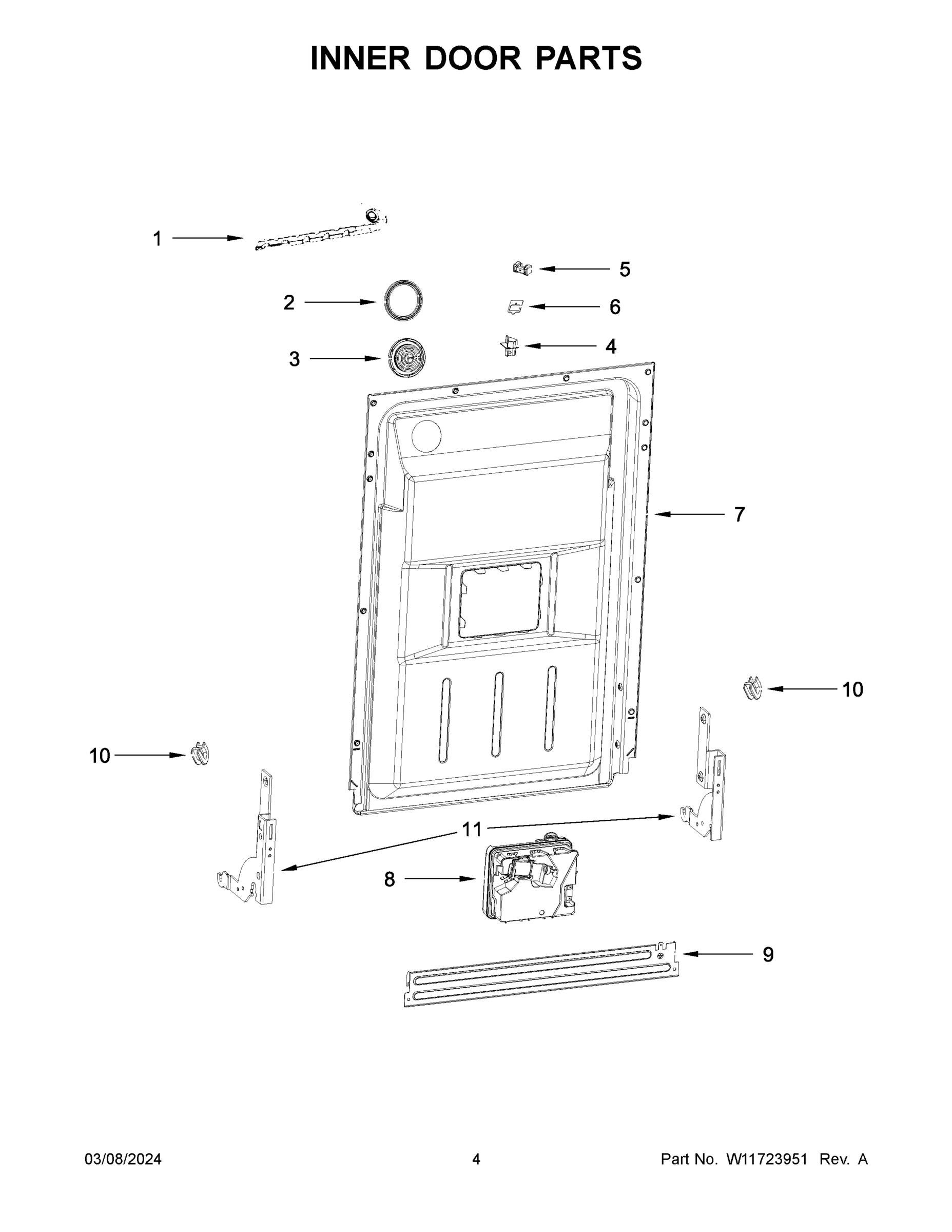 03 - INNER DOOR PARTS