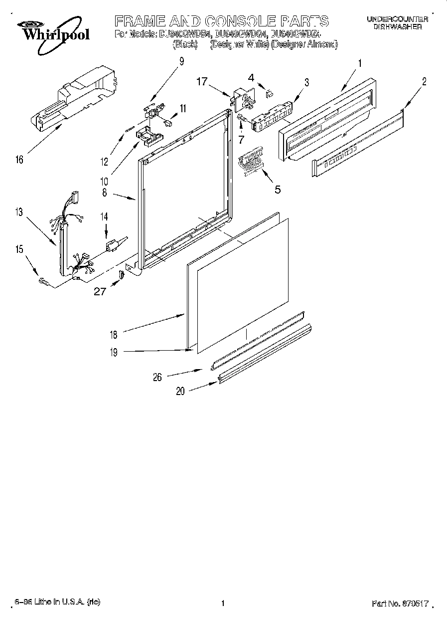 01 - FRAME AND CONSOLE