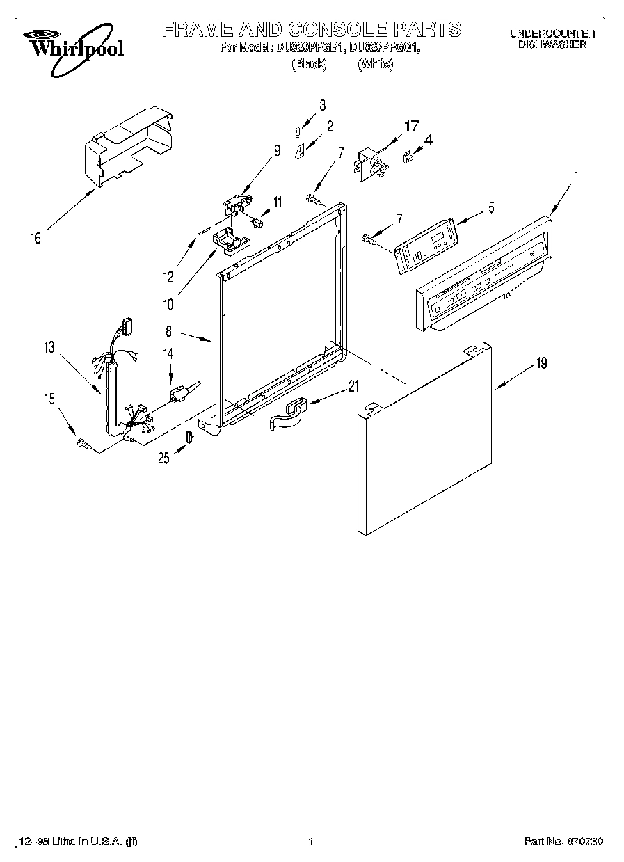 01 - FRAME AND CONSOLE