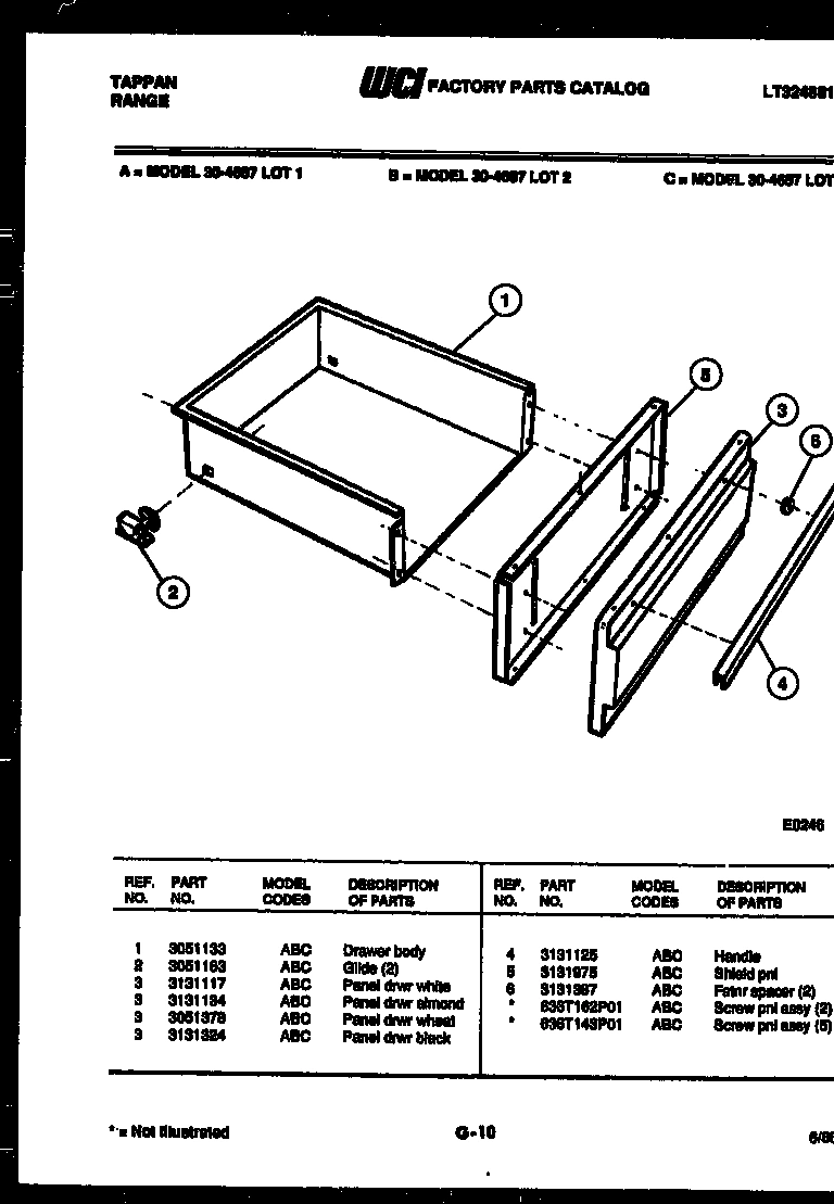 07 - DRAWER PARTS