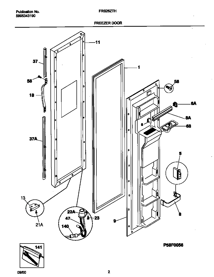 02 - FREEZER DOOR