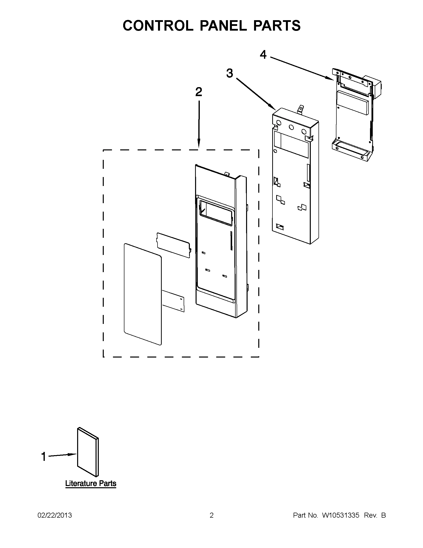 01 - CONTROL PANEL PARTS