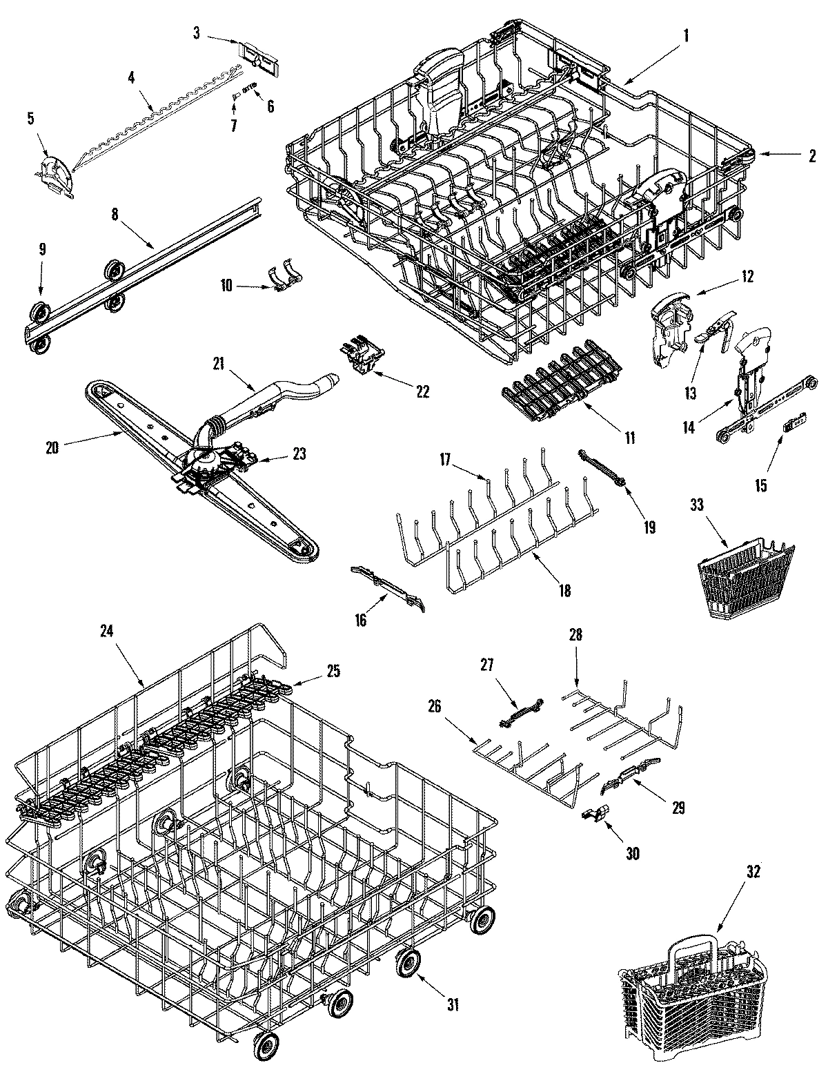 05 - TRACK & RACK ASSEMBLY