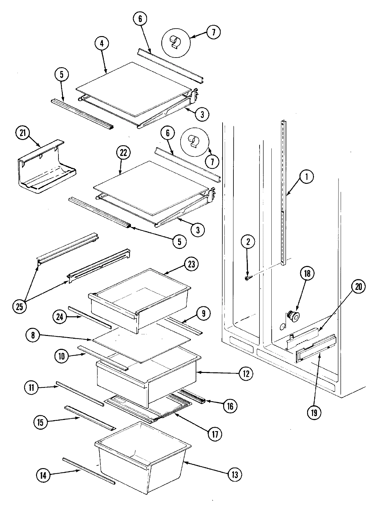 07 - SHELVES & ACCESSORIES