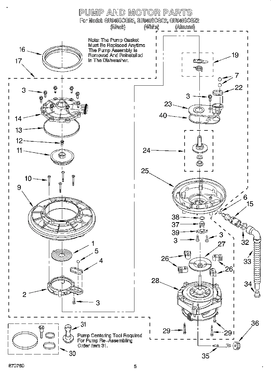 04 - PUMP AND MOTOR