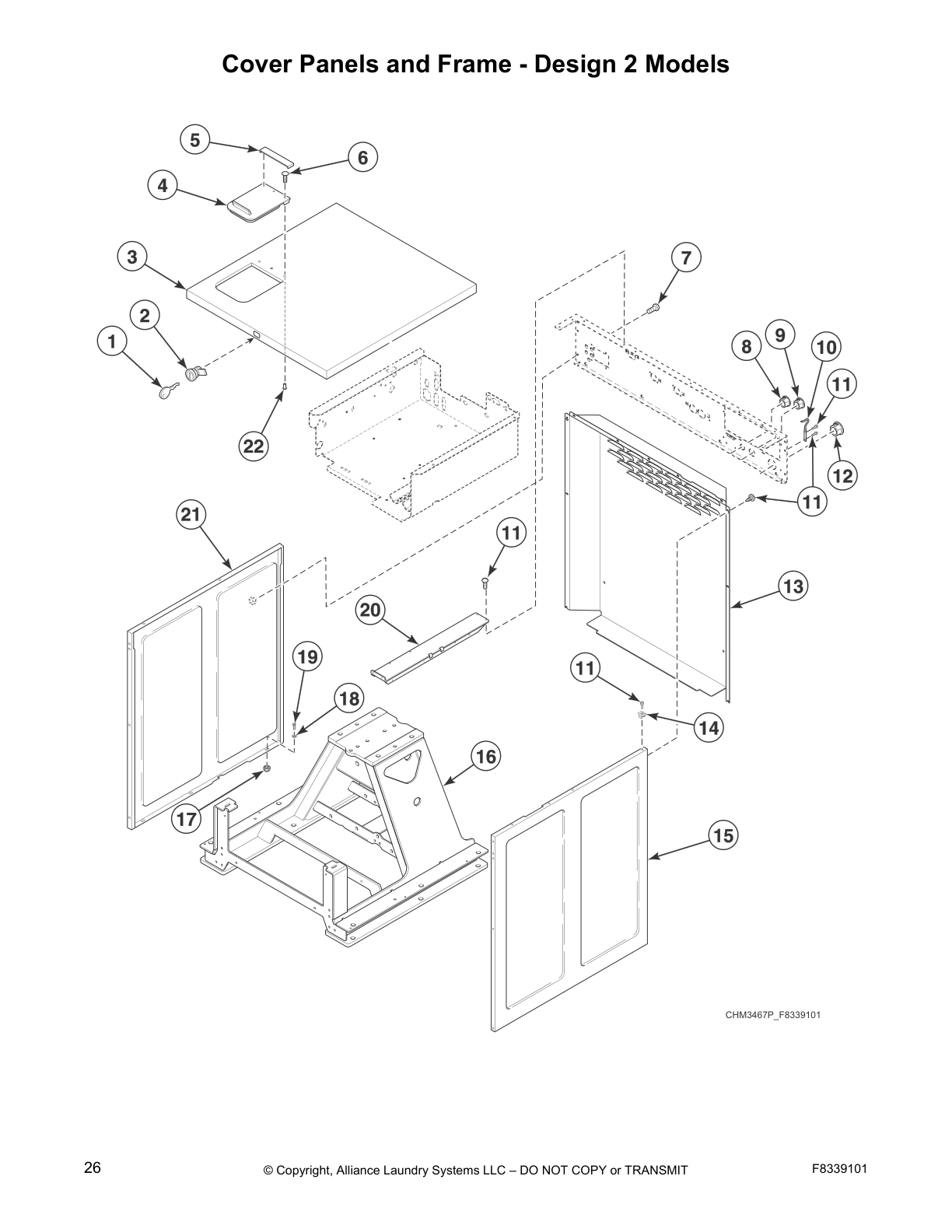 Cover Panels and Frame - Design 2 Models