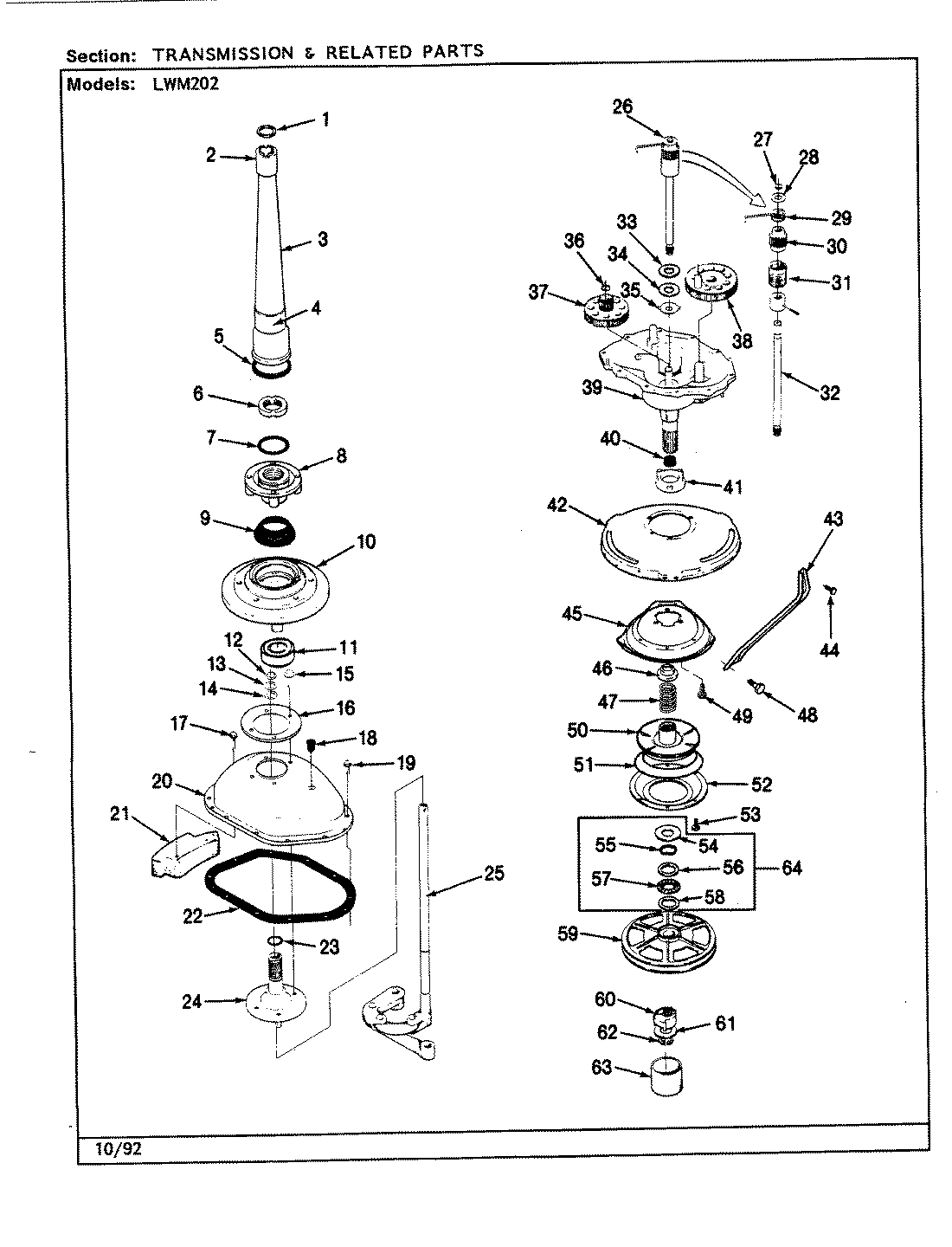 12 - TRANSMISSION & RELATED PARTS (REV. H-M)