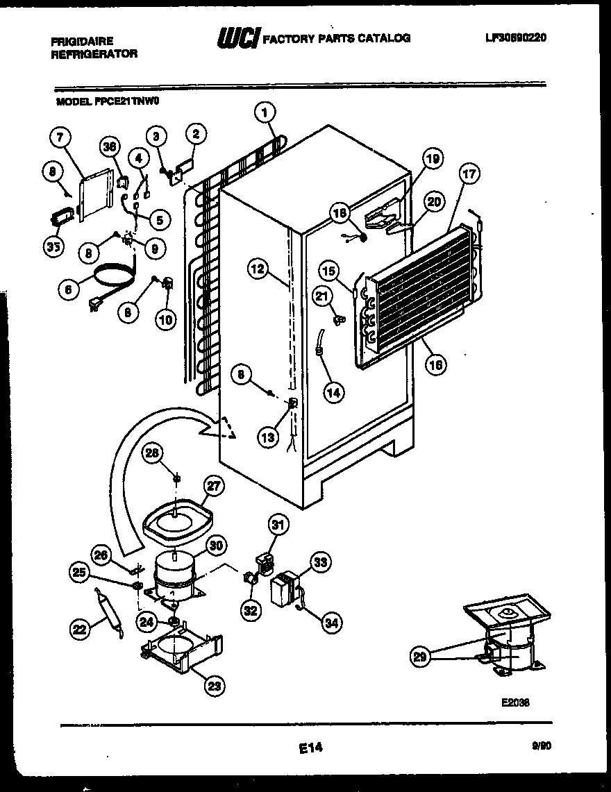 06 - SYSTEM AND AUTOMATIC DEFROST PARTS