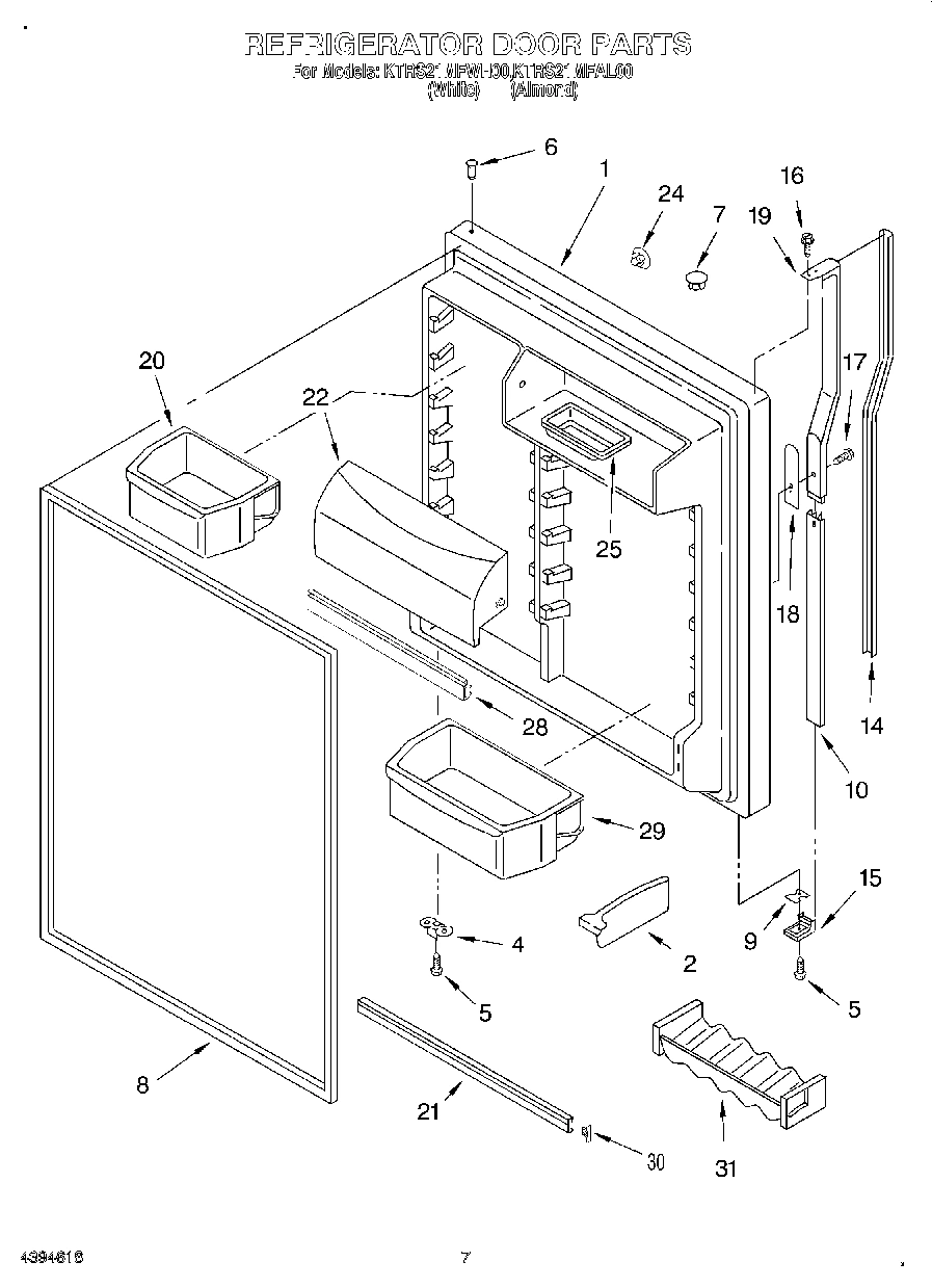 04 - REFRIGERATOR DOOR