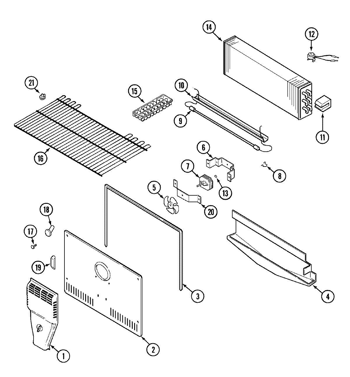 02 - FREEZER COMPARTMENT
