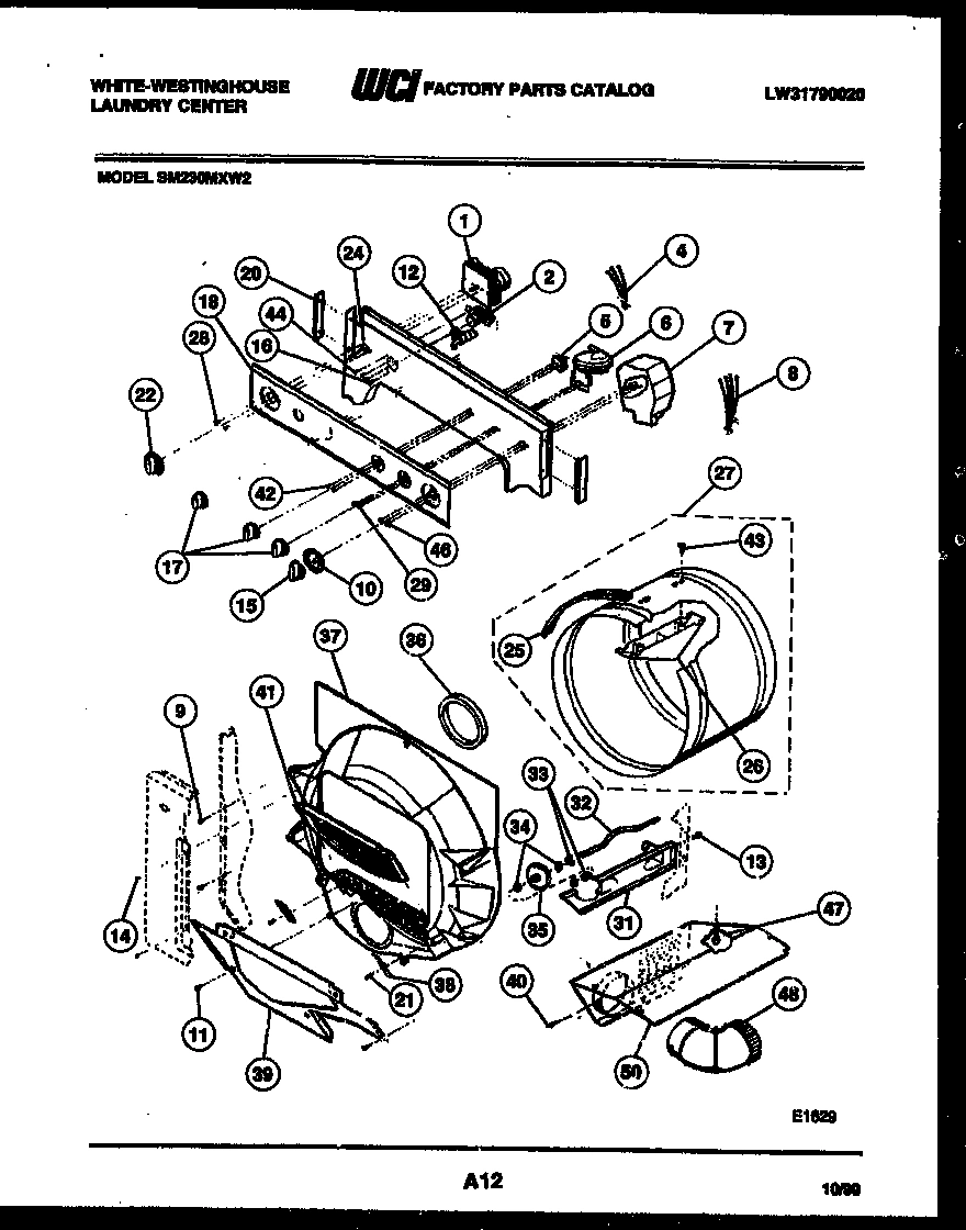 03 - CONSOLE, CONTROL AND DRUM PARTS