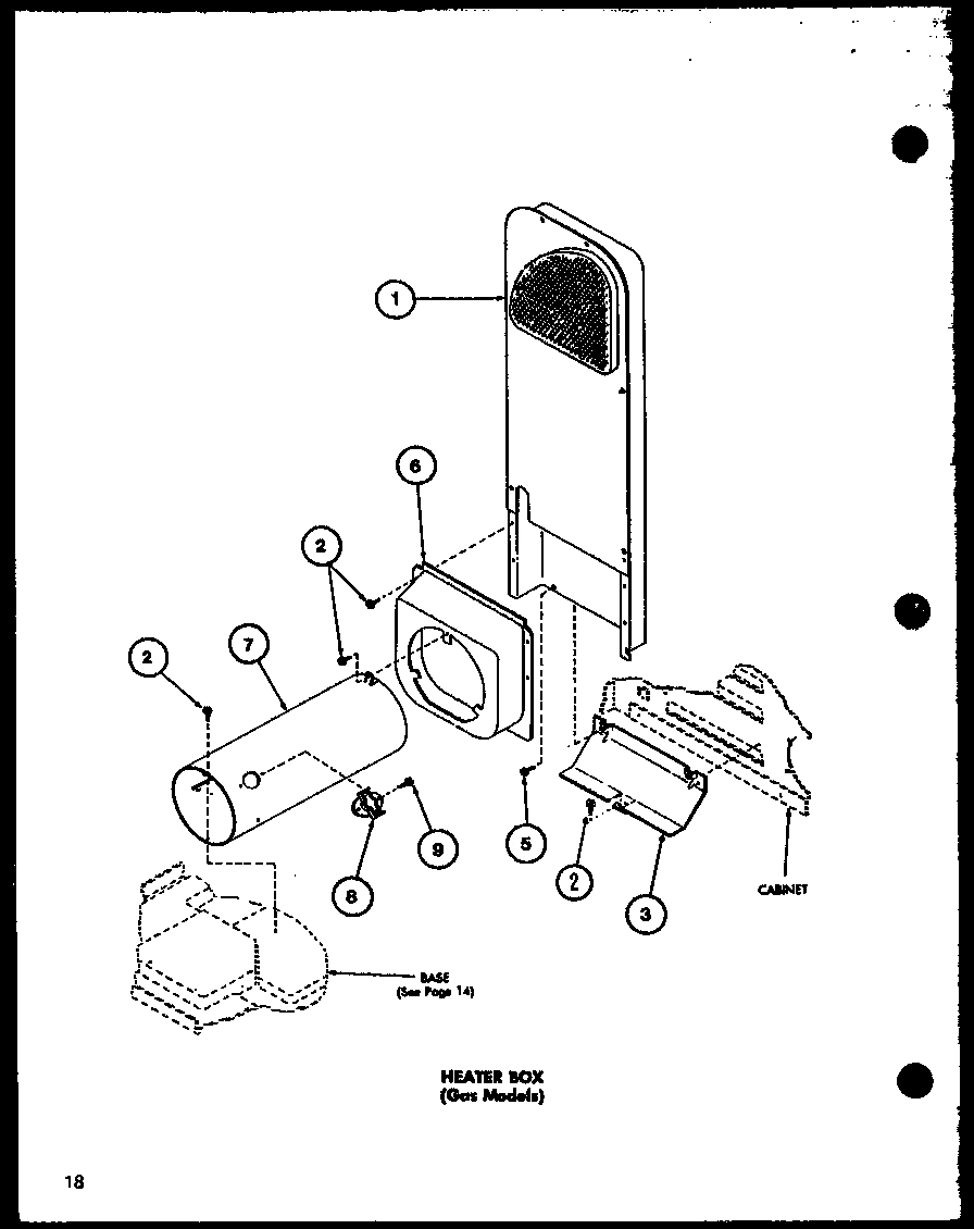 02 - HEATER BOX (GAS MODELS)