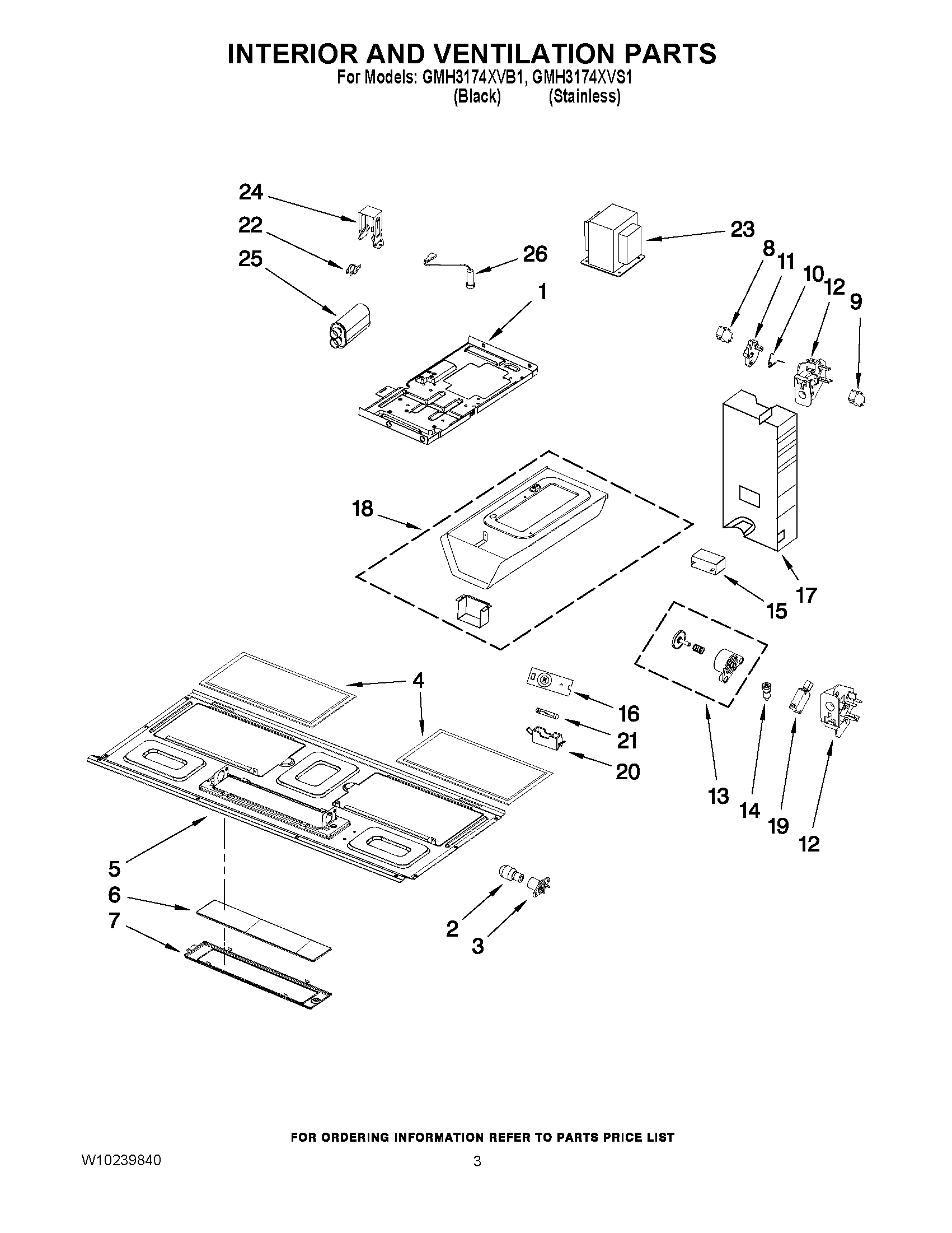 03 - INTERIOR AND VENTILATION PARTS