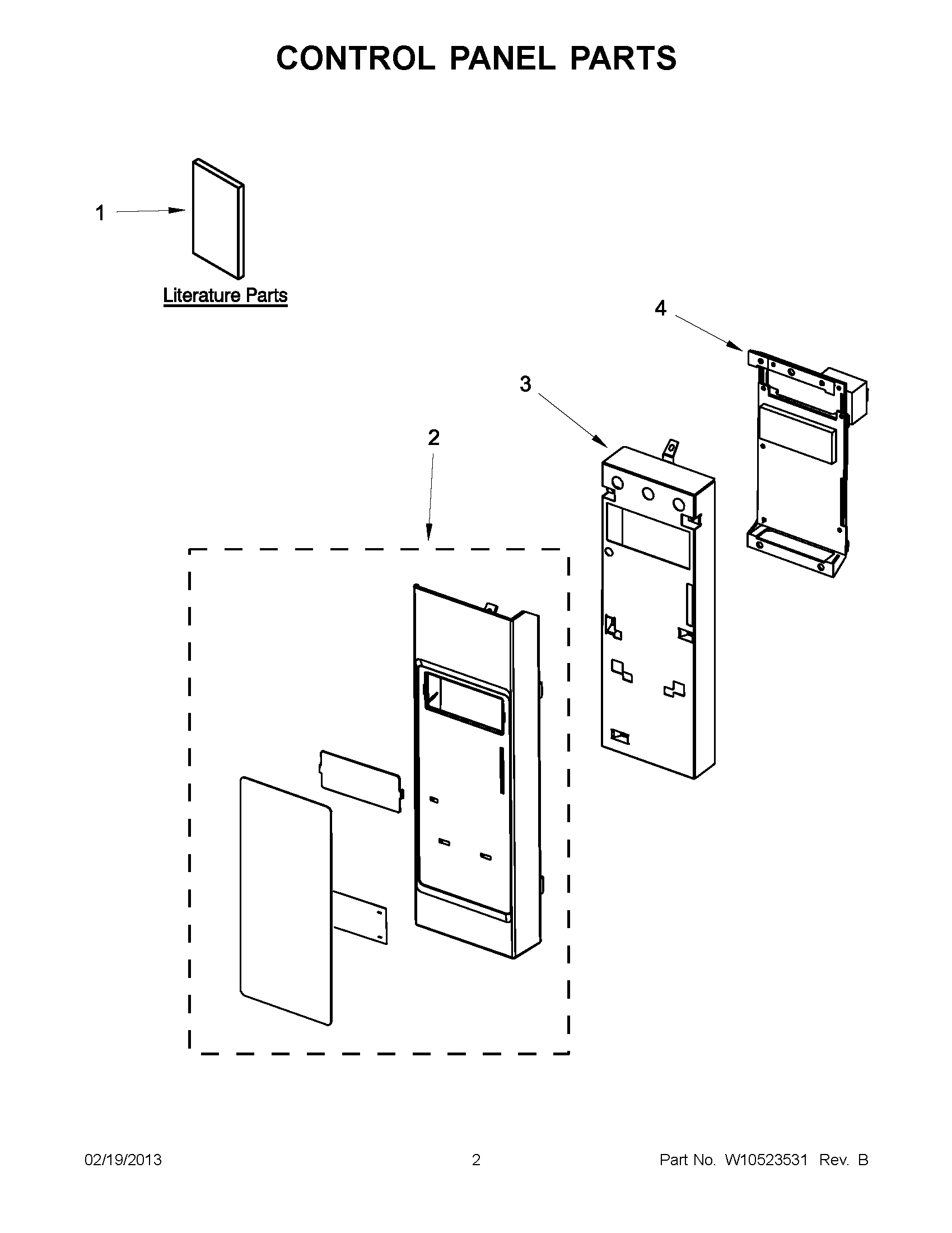01 - CONTROL PANEL PARTS