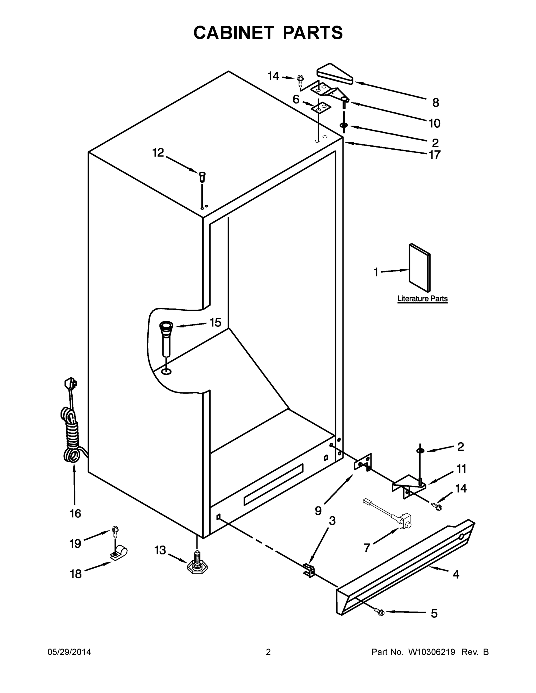 02 - CABINET PARTS