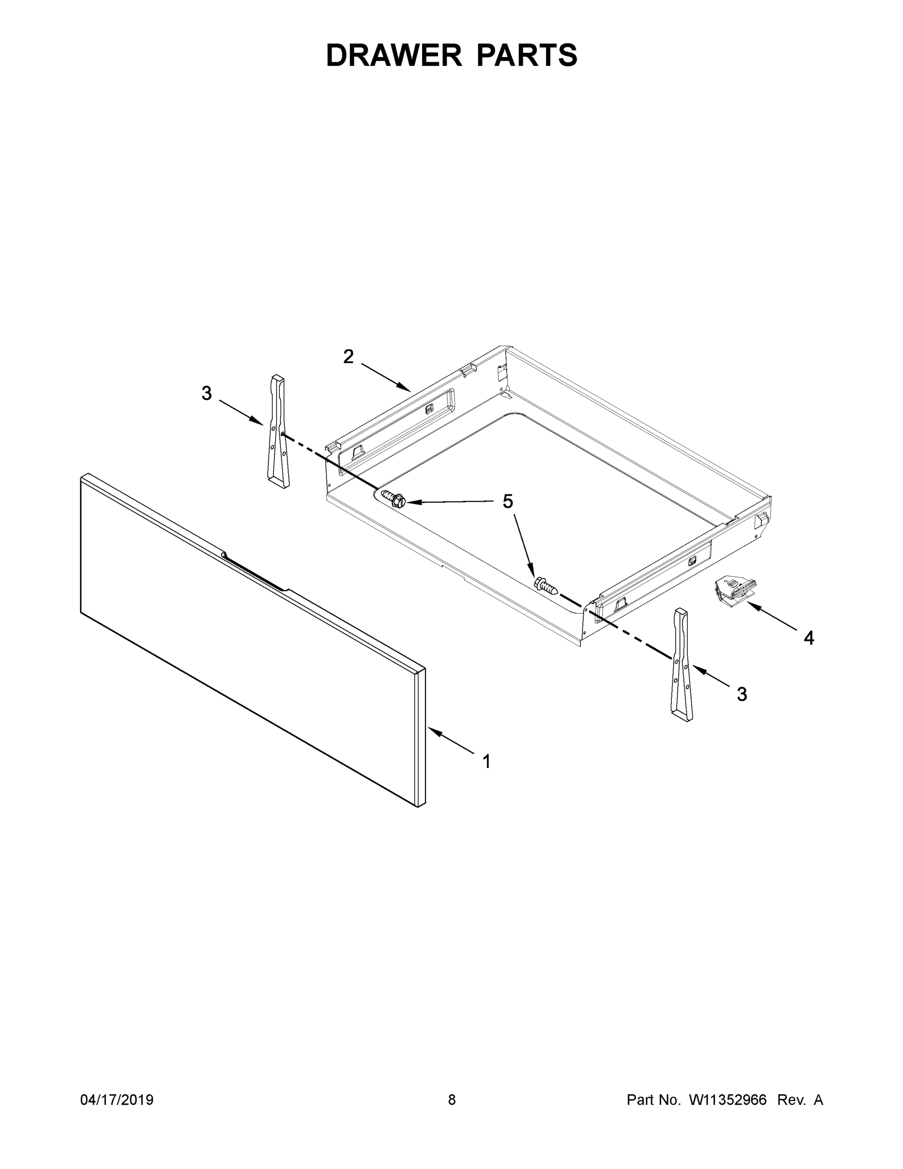 05 - DRAWER PARTS