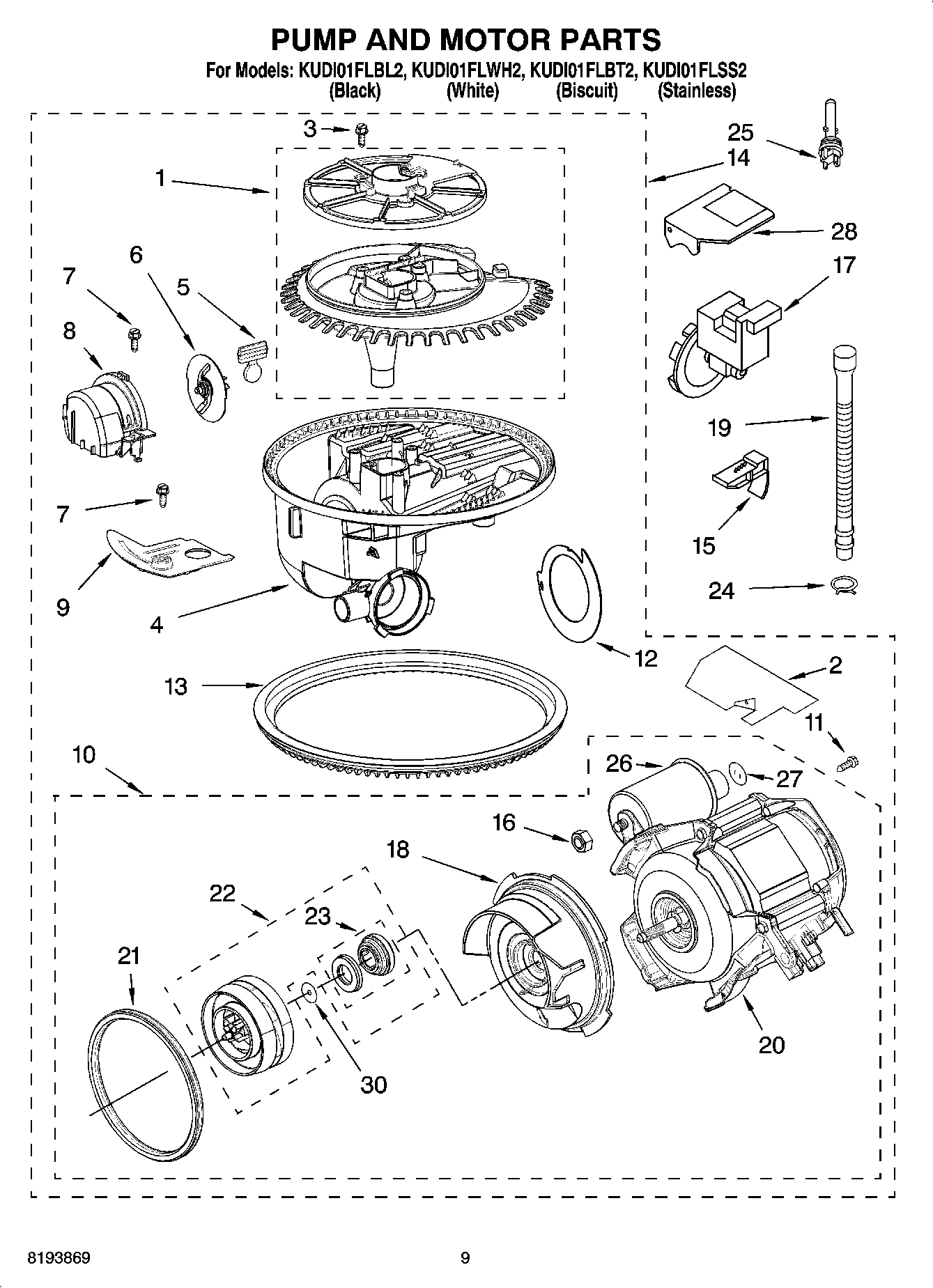 08 - PUMP AND MOTOR PARTS