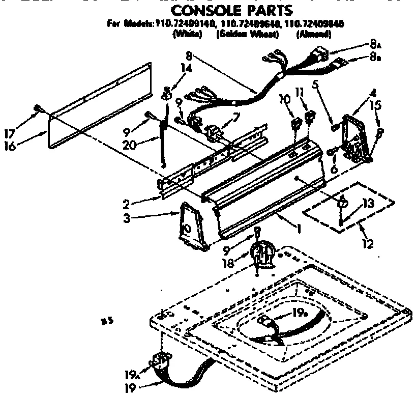 CONSOLE PARTS