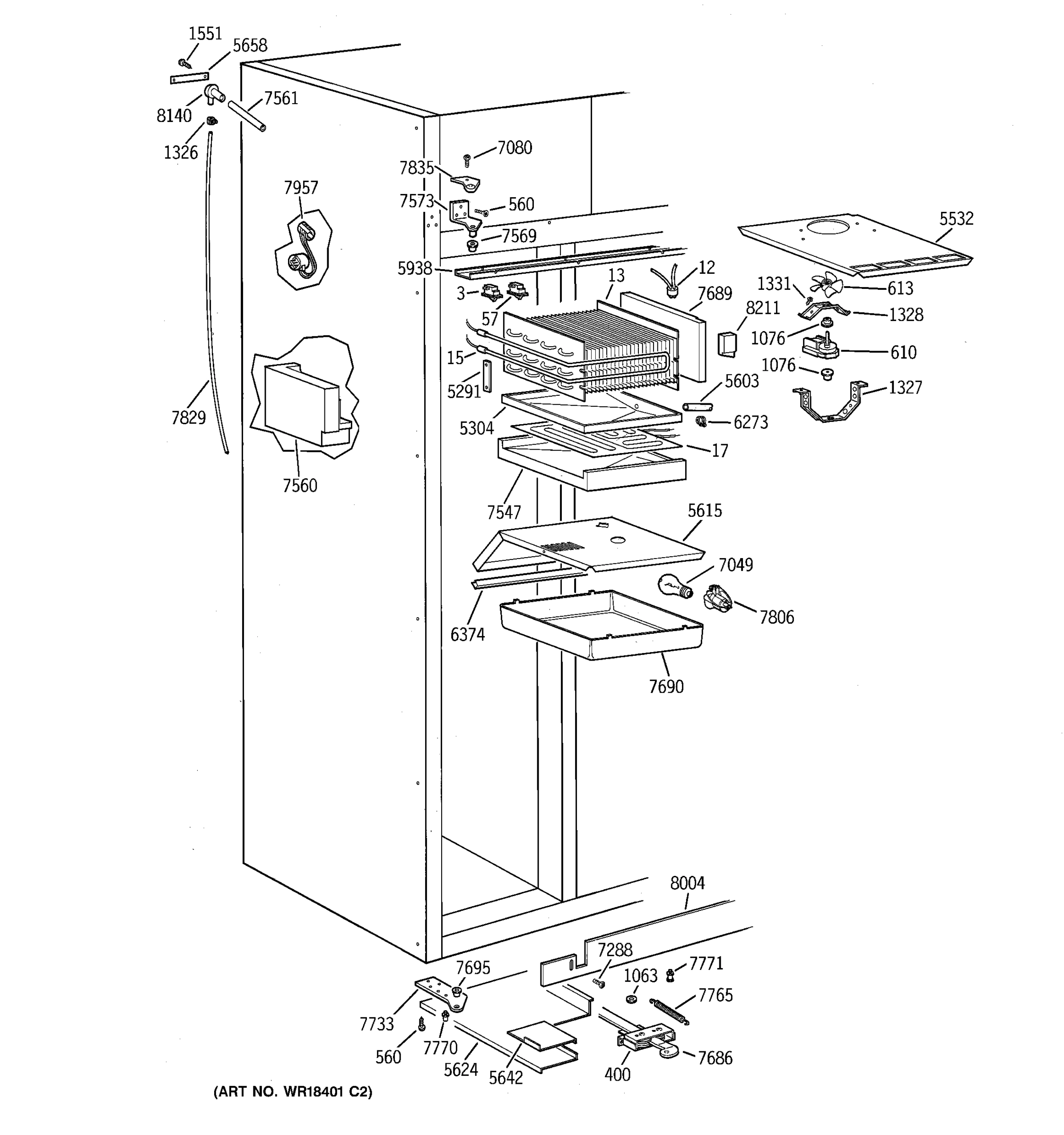 FREEZER SECTION