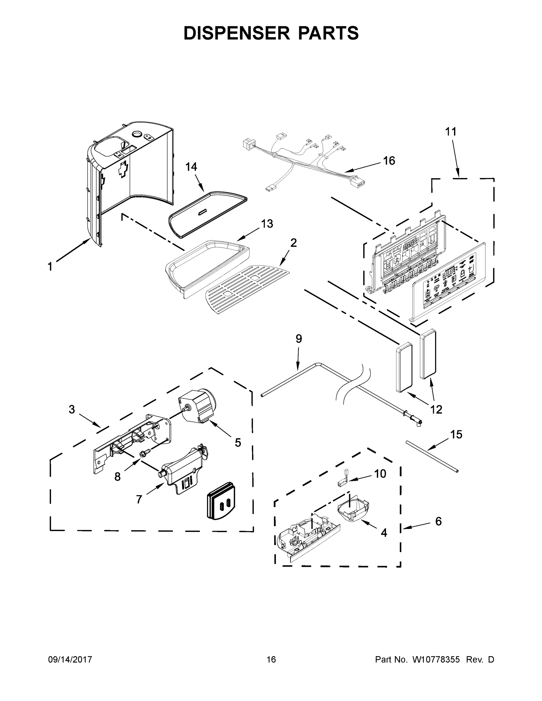 09 - DISPENSER PARTS