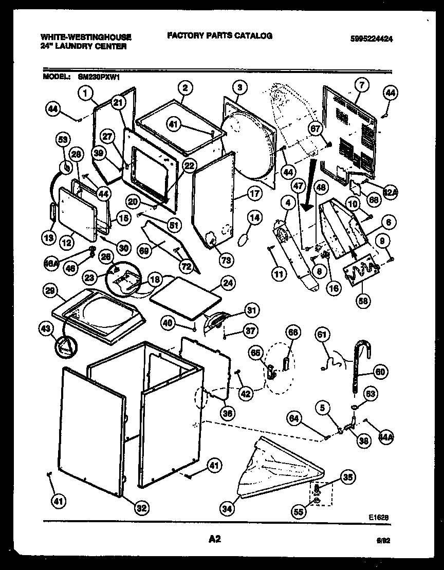 02 - CABINET PARTS AND HEATER