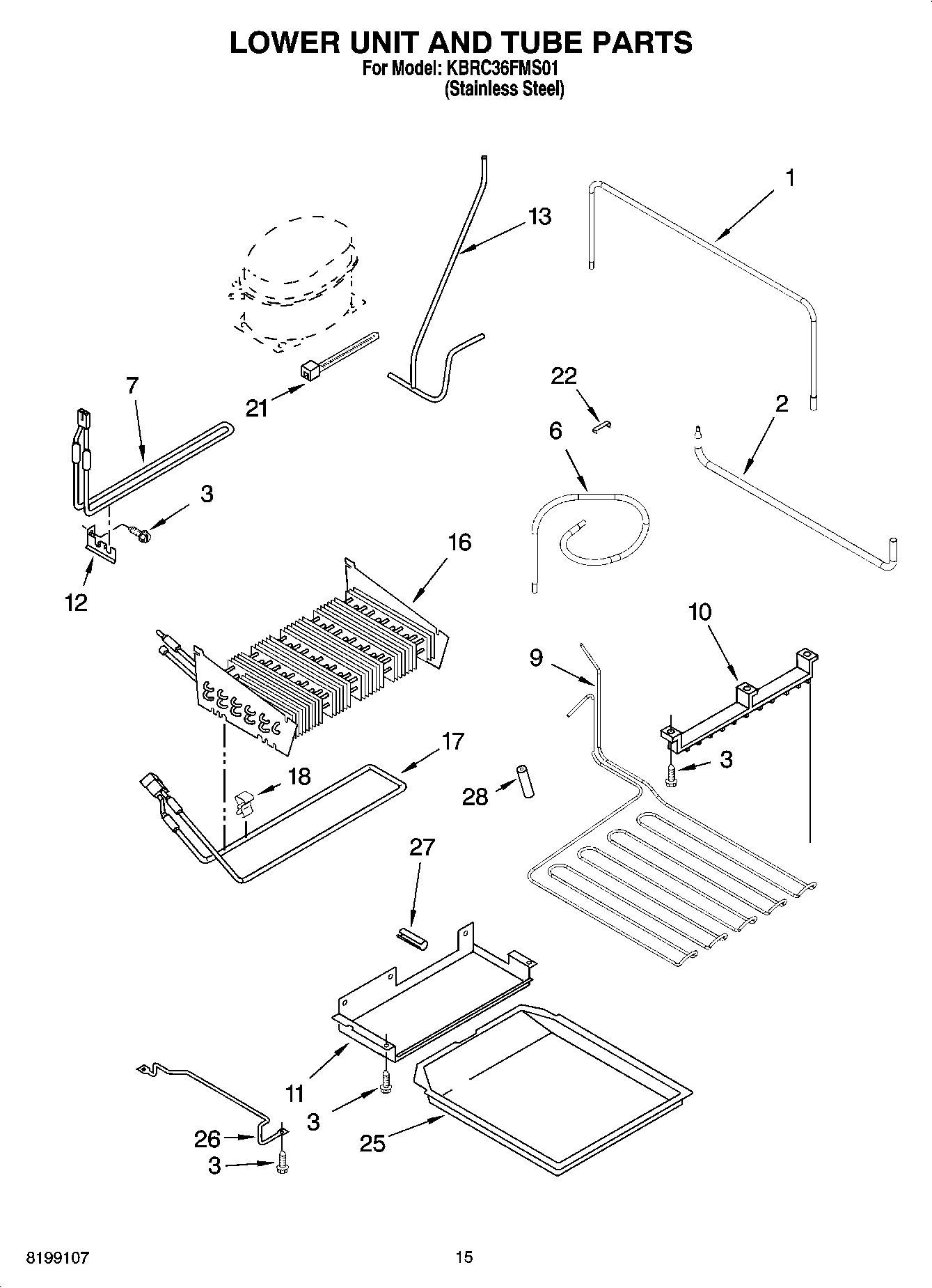 09 - LOWER UNIT AND TUBE PARTS