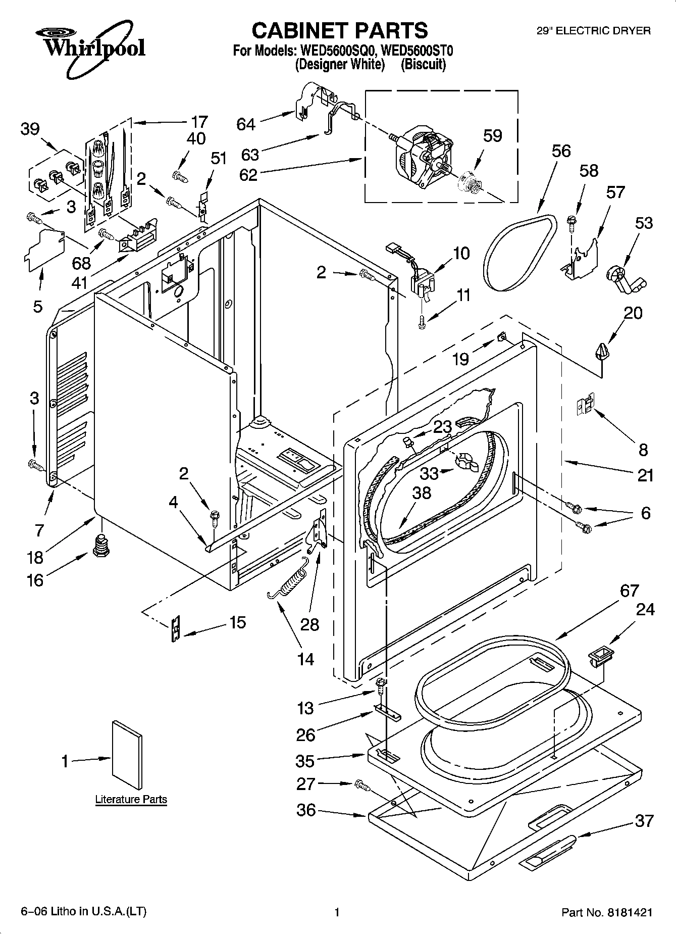01 - CABINET PARTS