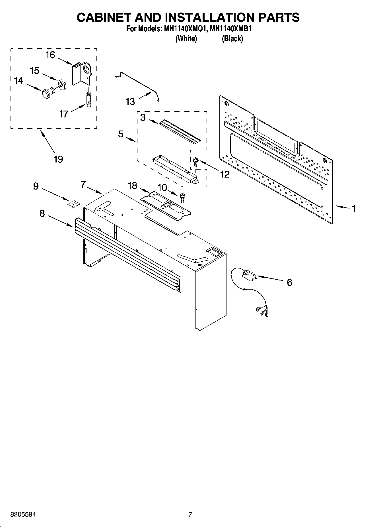 06 - CABINET AND INSTALLATION PARTS