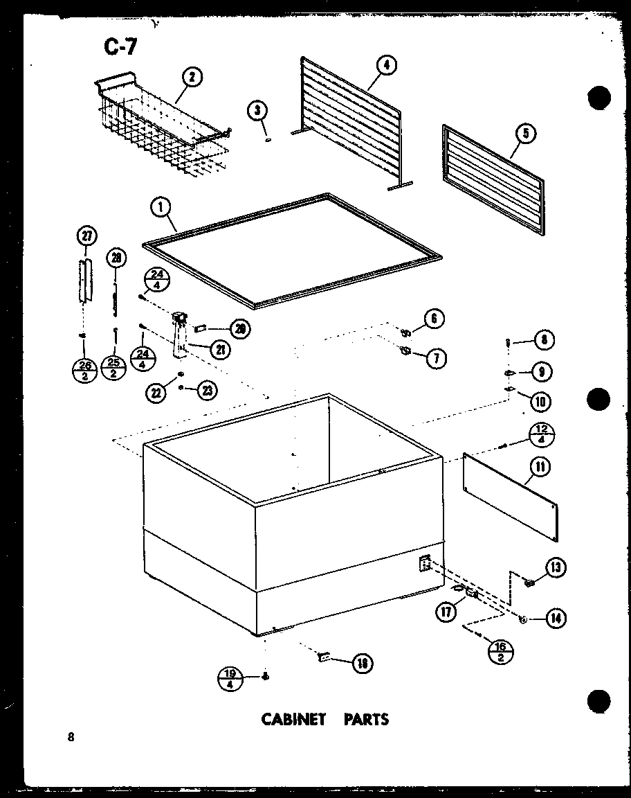 01 - CABINET PARTS