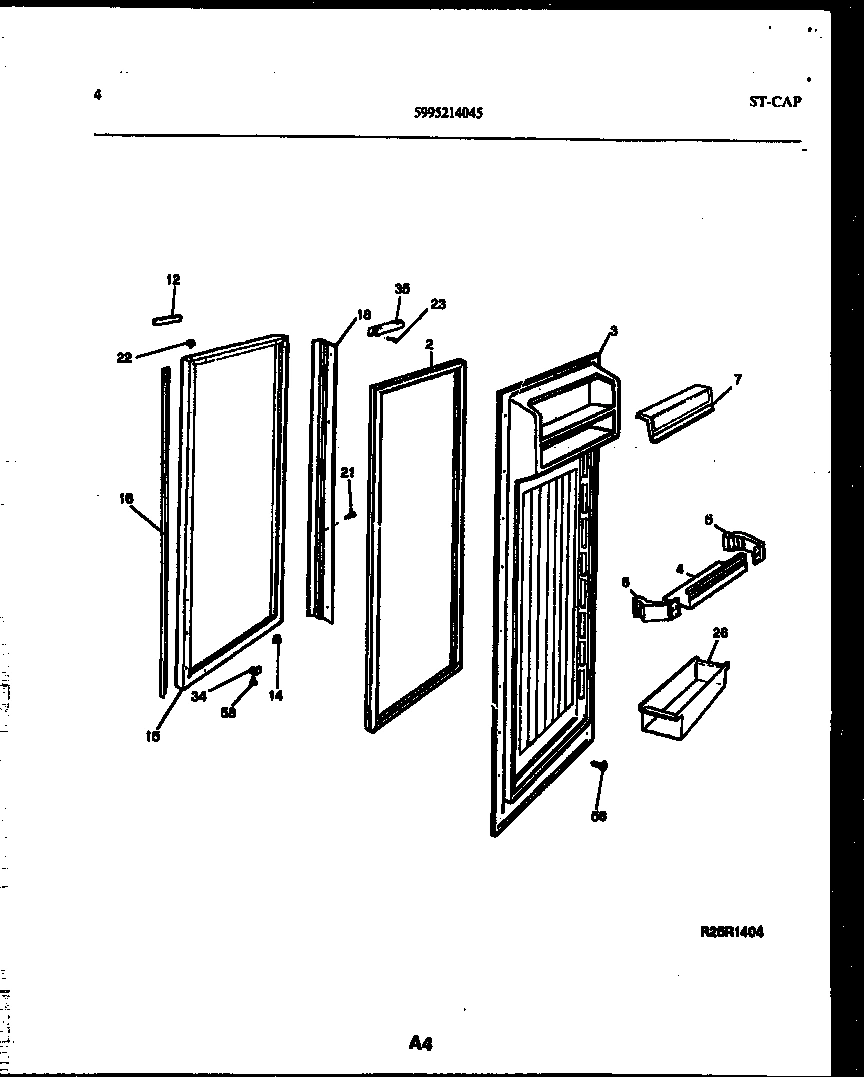 03 - REFRIGERATOR DOOR PARTS