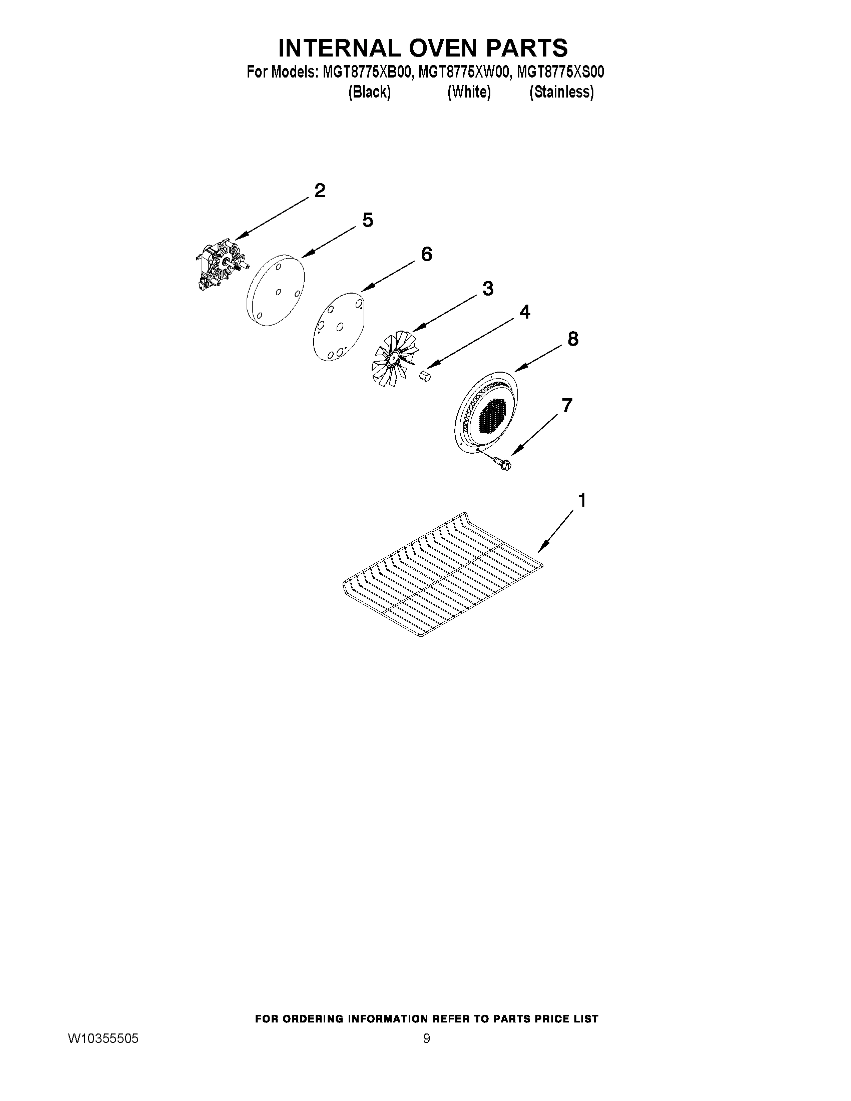 07 - INTERNAL OVEN PARTS